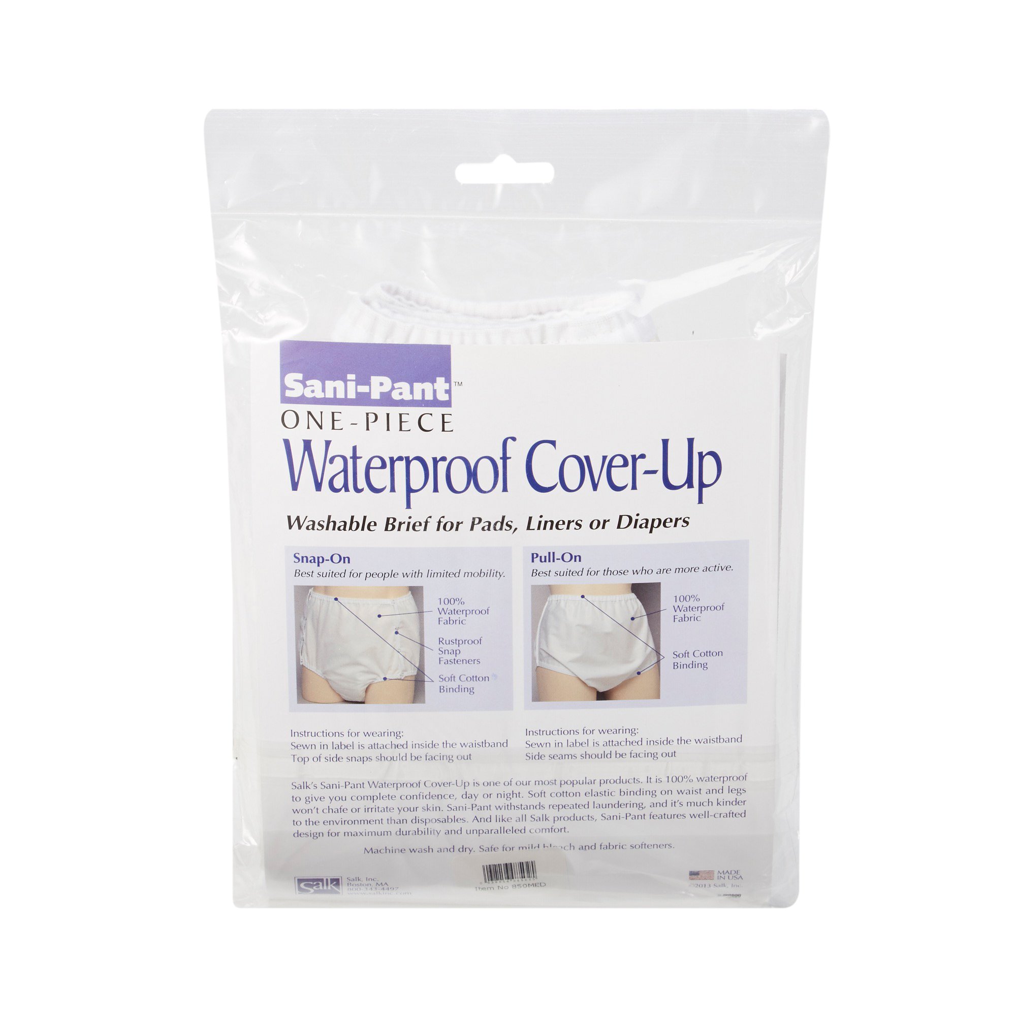 Sani-Pant™ Unisex Protective Underwear, Medium - Image 2