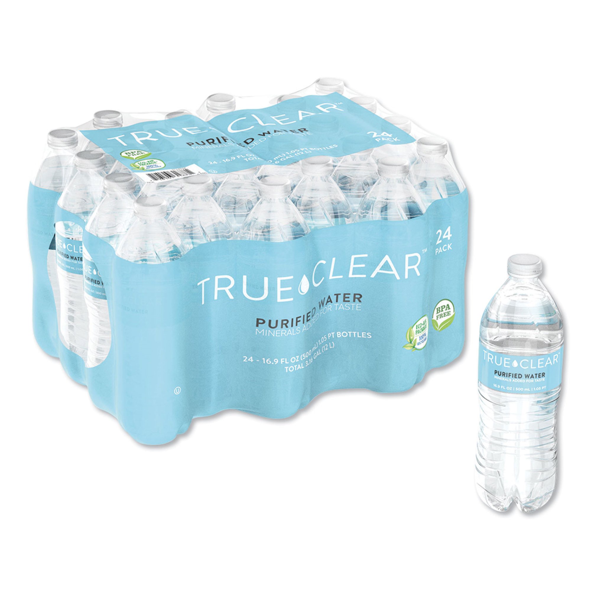 True Clear® Purified Water, 16.9-ounce bottle - Image 2