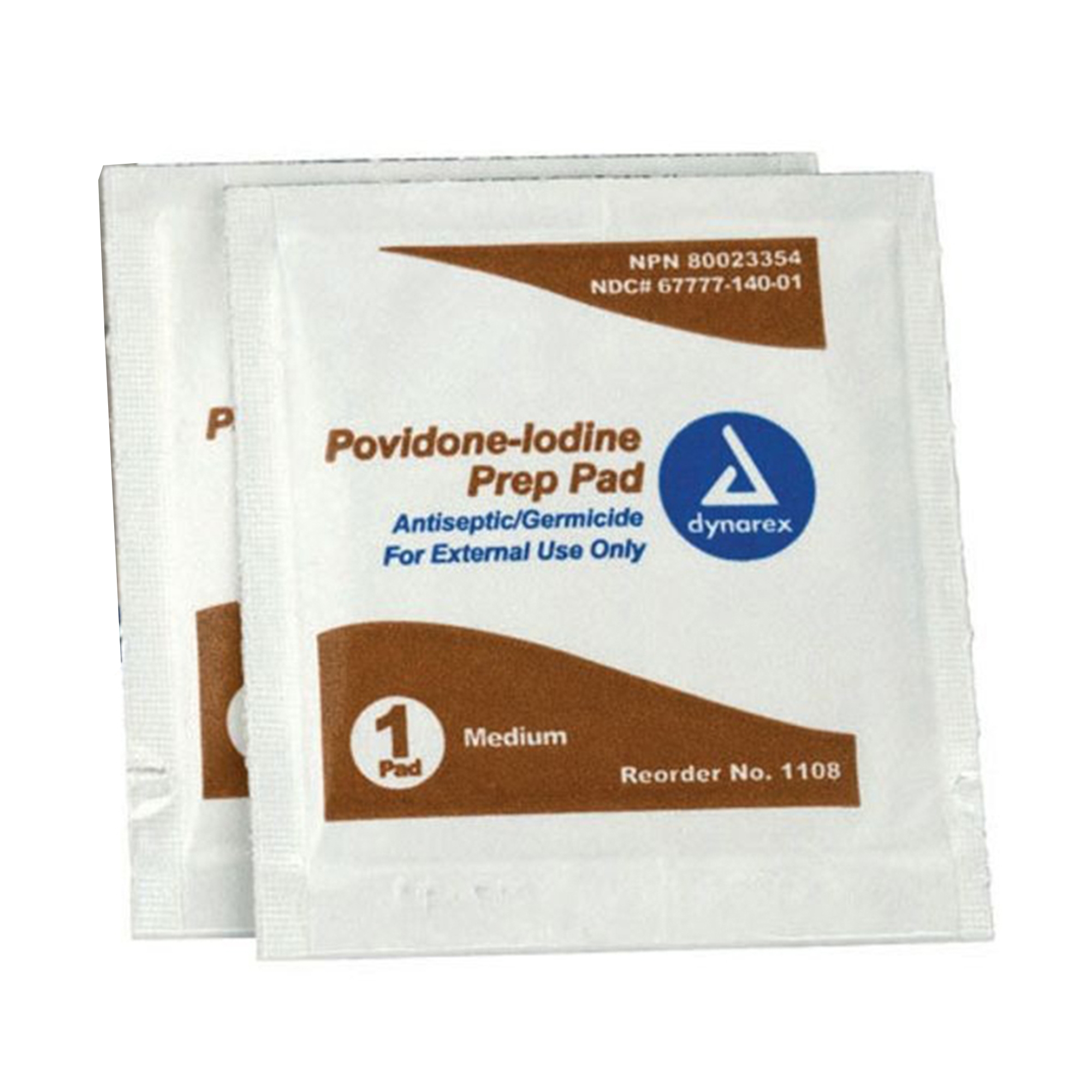 First Aid Only Povidone Iodine Antiseptic Wipes - Image 2