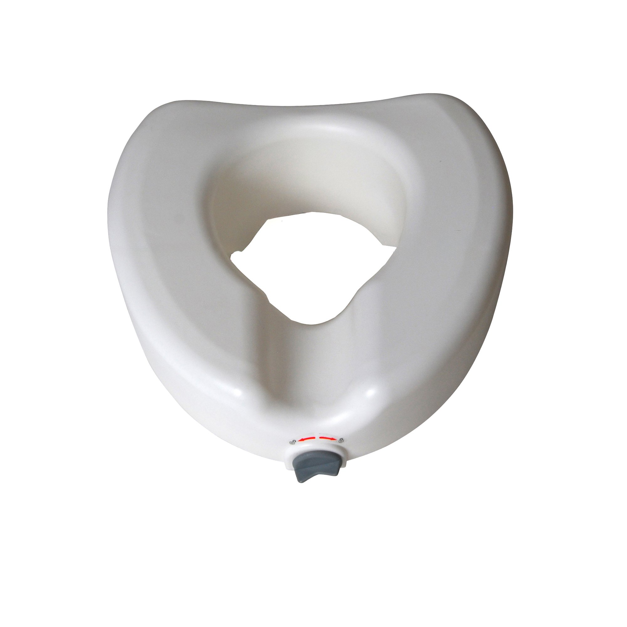 drive™ Premium Raised Toilet Seat, 17 x 16.5 x 4.5 Inch