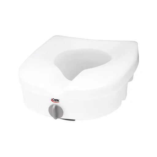 E-Z Lock™ Raised Toilet Seat, 15-1/2 x 17 Inch