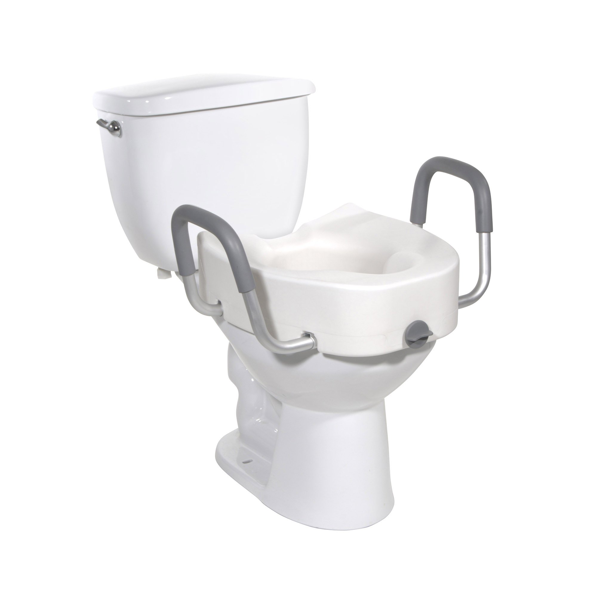 drive™ Premium Elongated Toilet Seat with Lock - Image 2