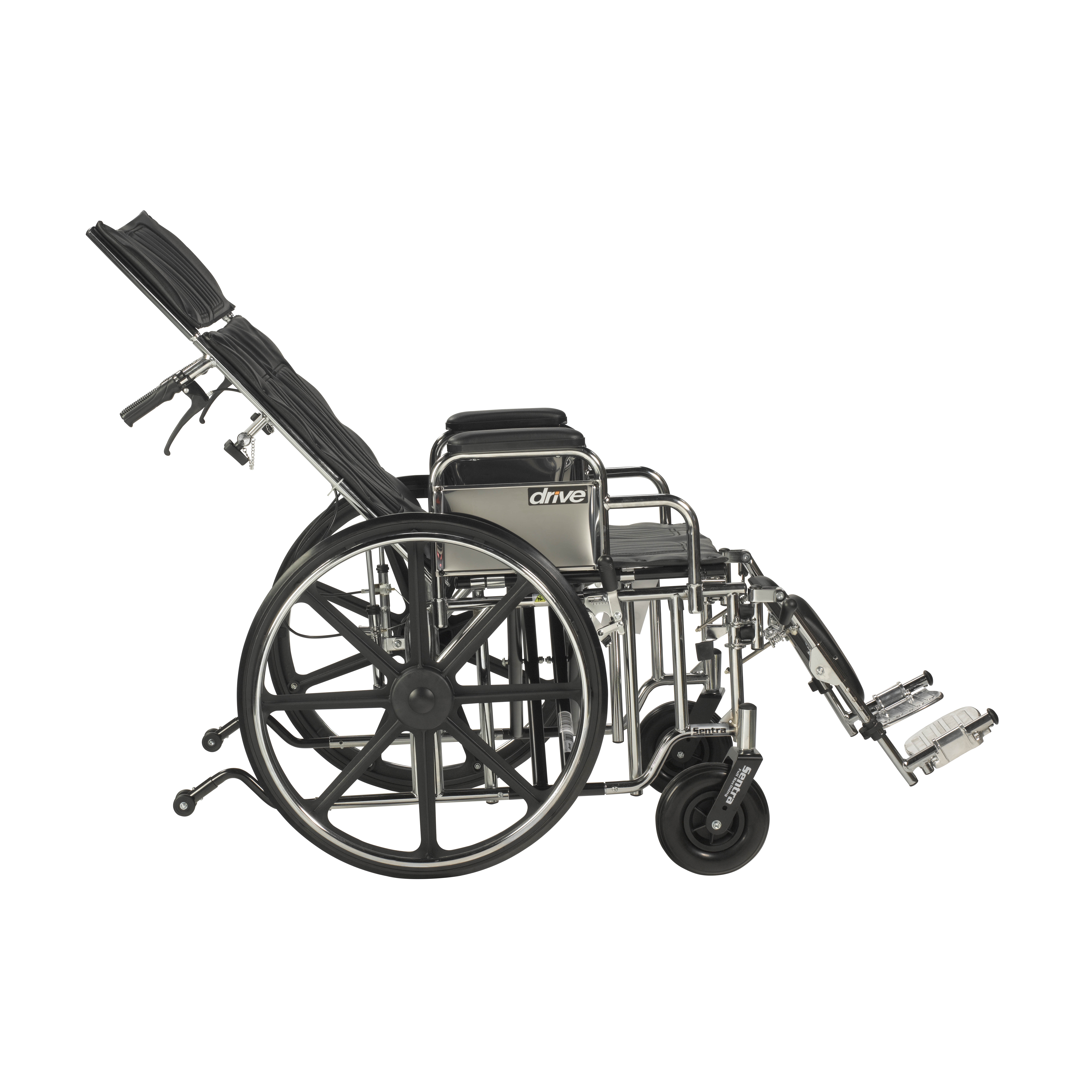 drive™ Sentra Reclining Wheelchair, 22-Inch Seat Width - Image 3