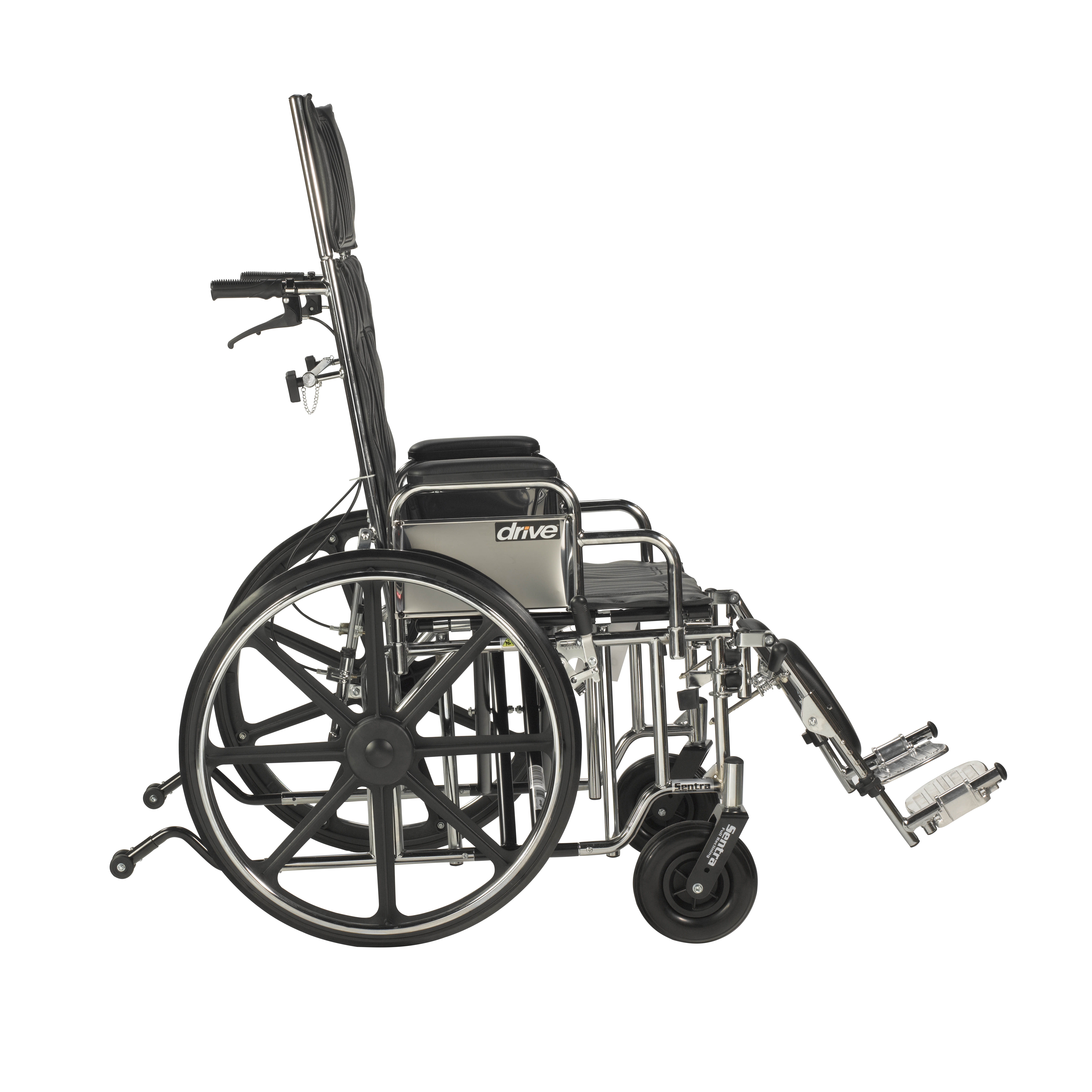 drive™ Sentra Reclining Wheelchair, 22-Inch Seat Width - Image 4