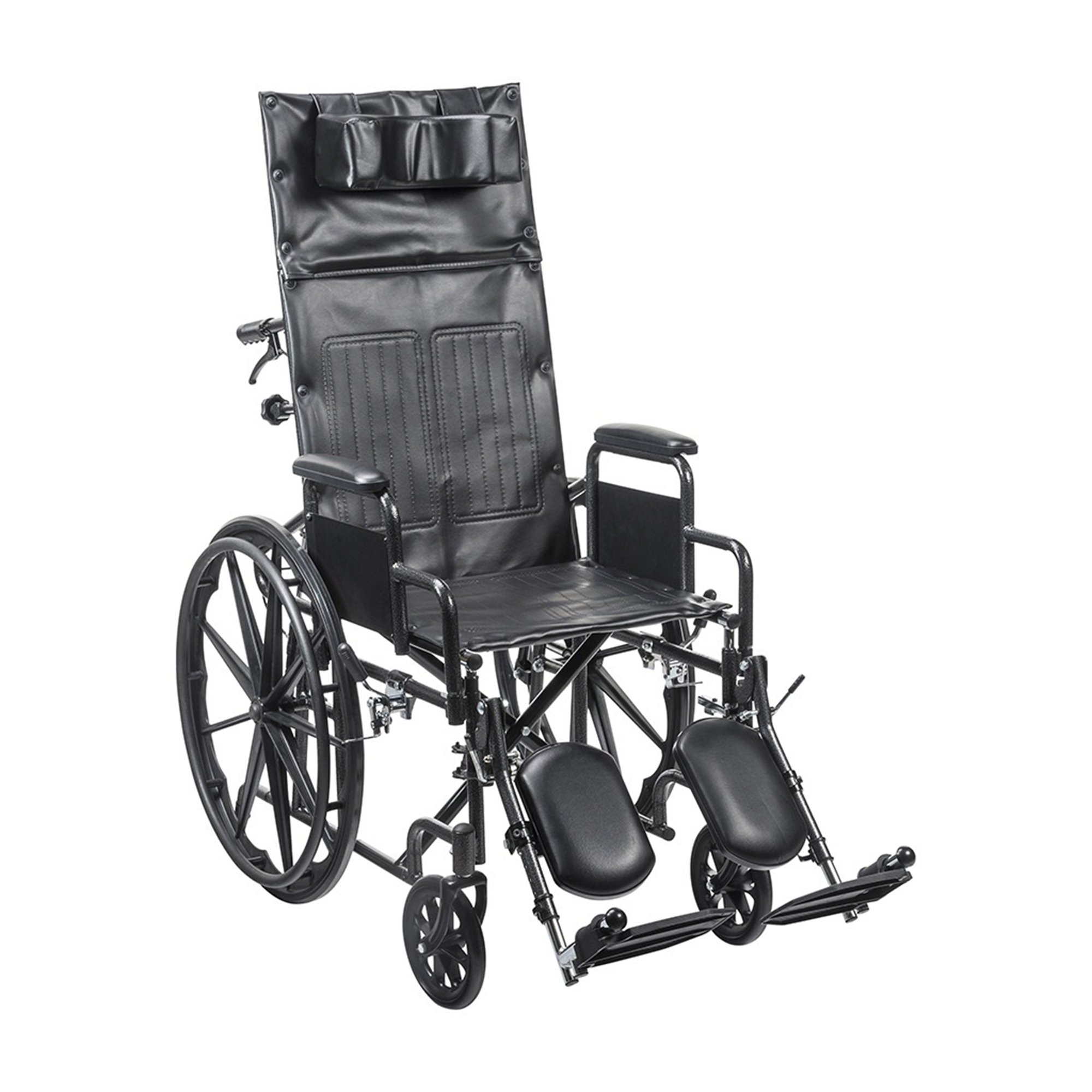 drive™ Silver Sport Reclining Wheelchair, 16-Inch Seat Width
