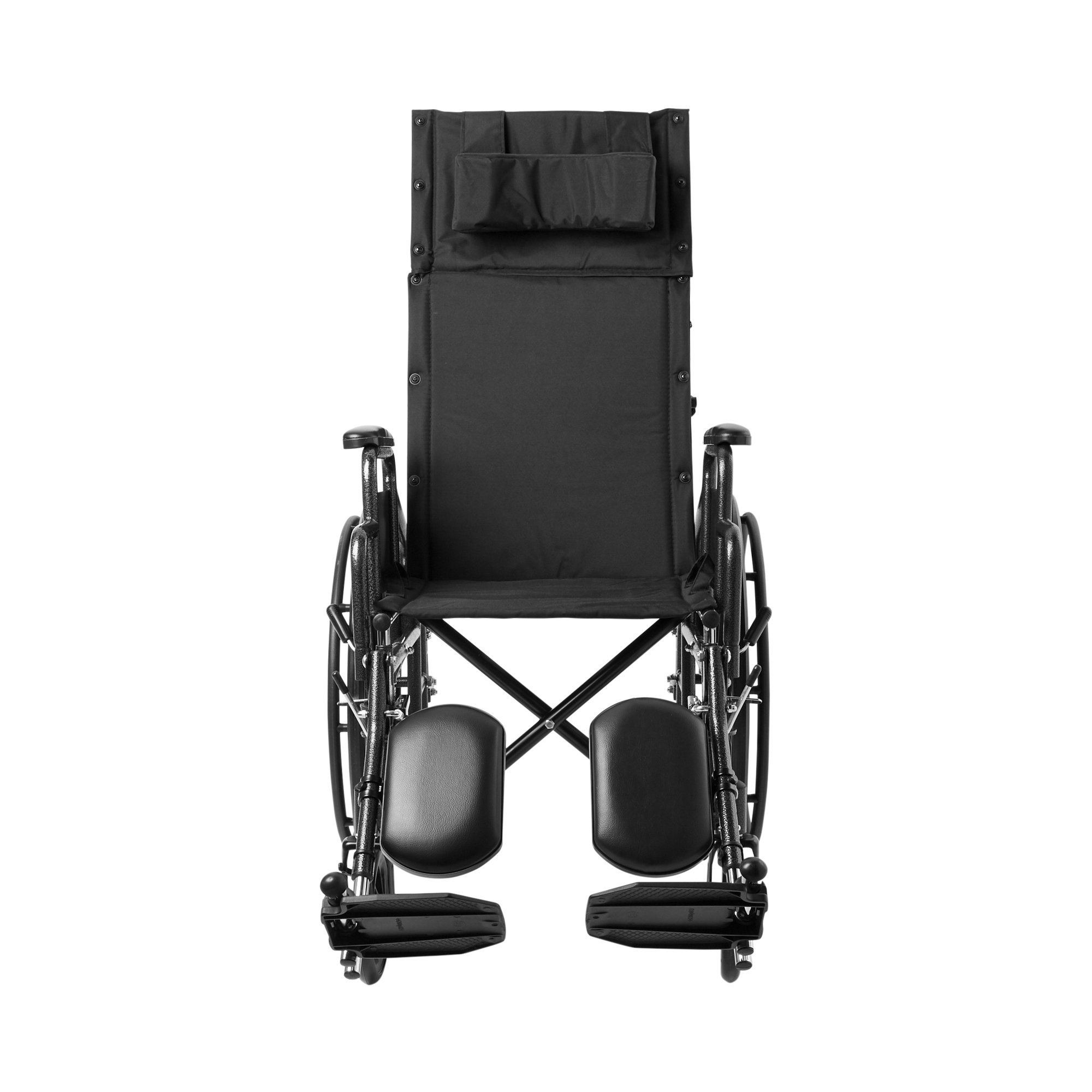McKesson Reclining Wheelchair, 18-Inch Seat Width - Image 2