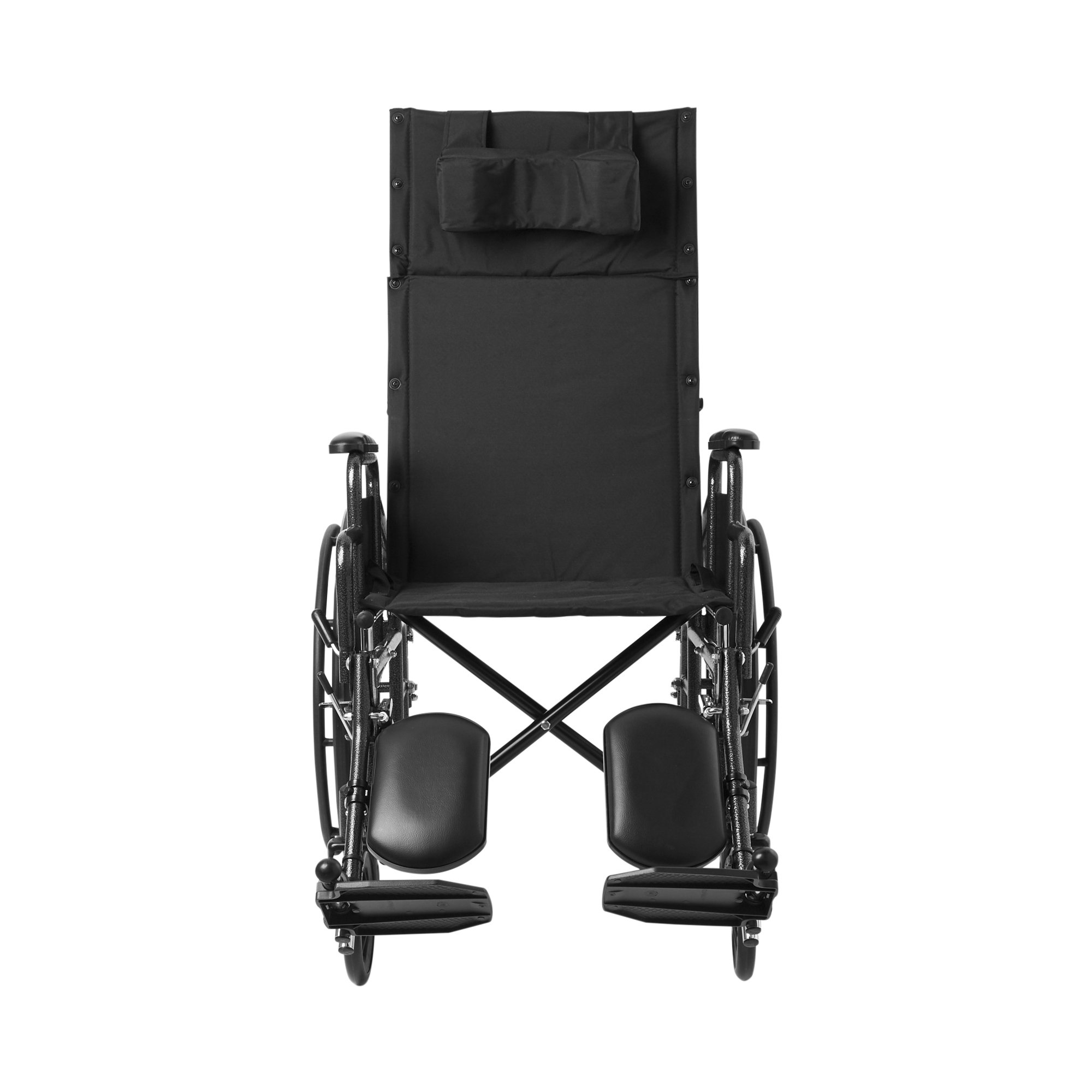 McKesson Reclining Wheelchair, 20-Inch Seat Width - Image 2