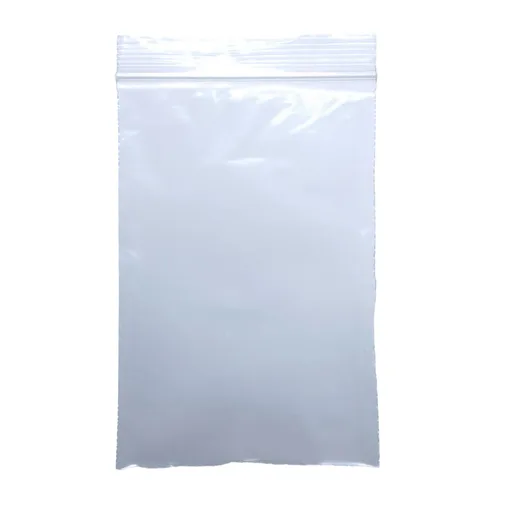 LK® Clear Line Zipper Reclosable Bag, 4 mil, 12 x 15 Inch