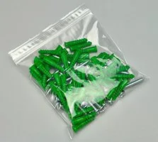 LK® Clear Line Zipper Reclosable Bag, 4 x 4 Inch