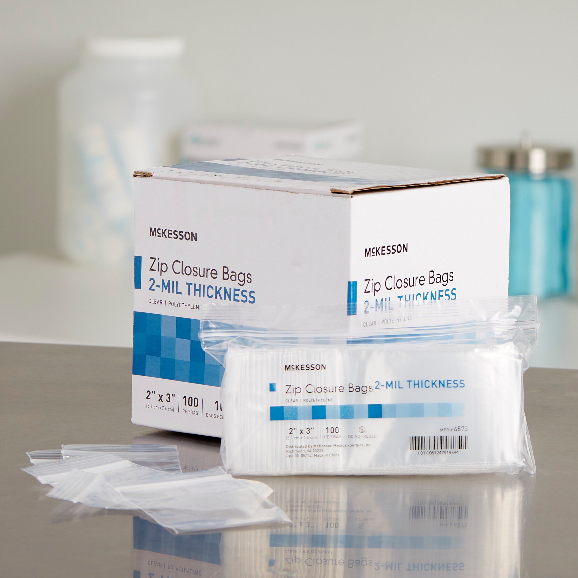 McKesson Zip Closure Bag, 2 x 3 in. - Image 7