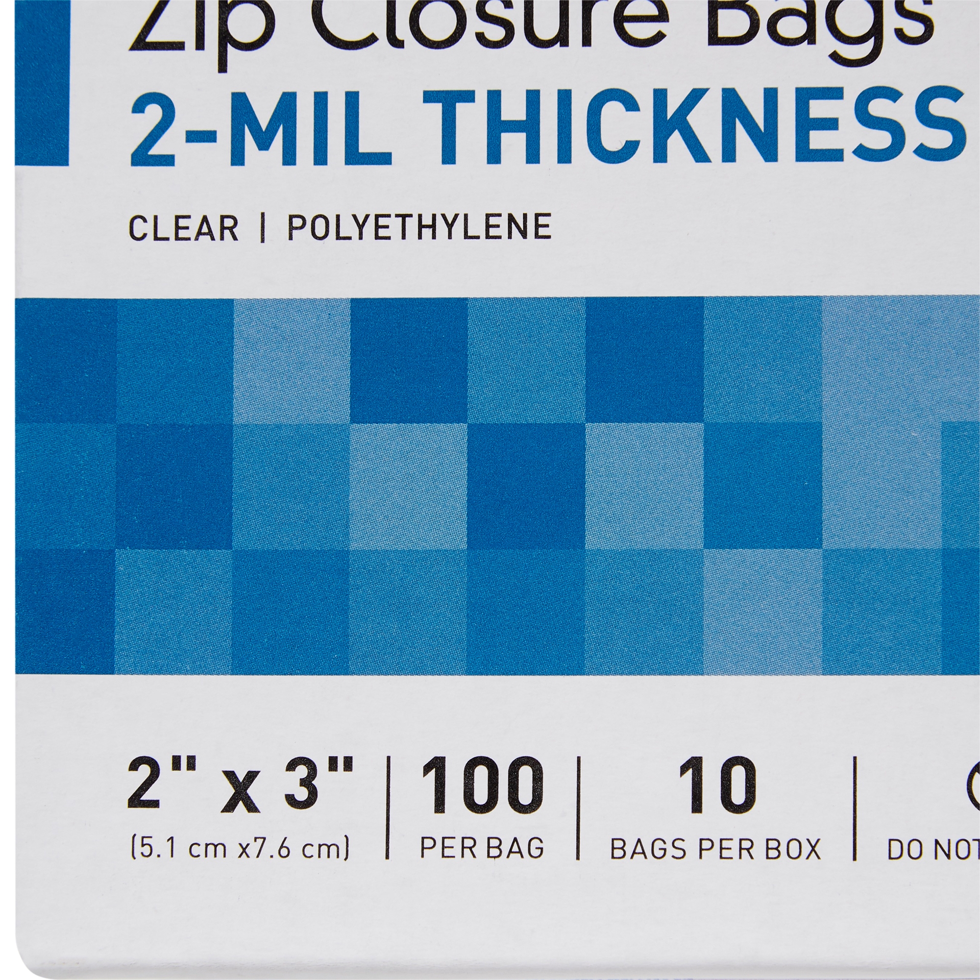 McKesson Zip Closure Bag, 2 x 3 in. - Image 5