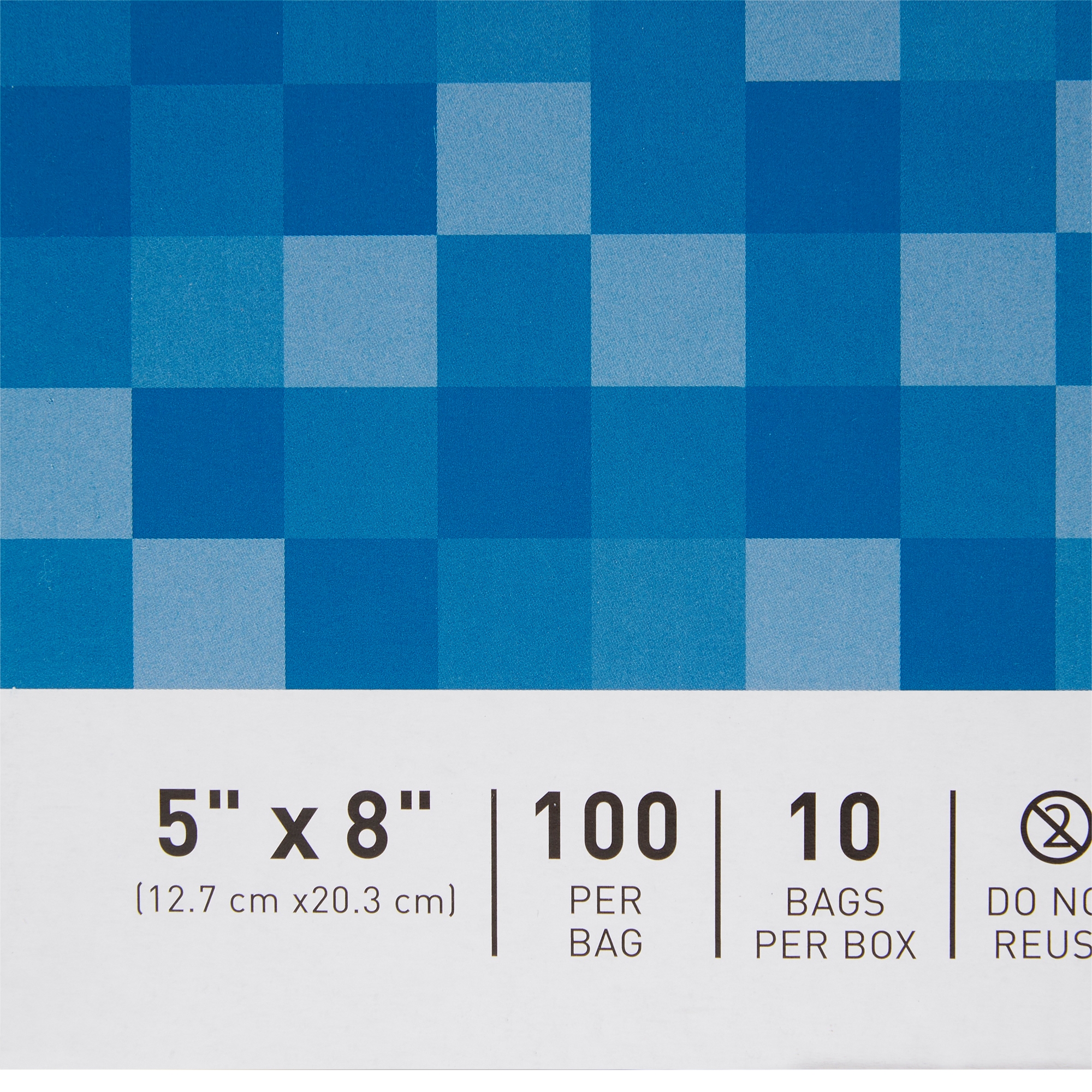 McKesson Zip Closure Bag, 5 x 8 Inch - Image 8