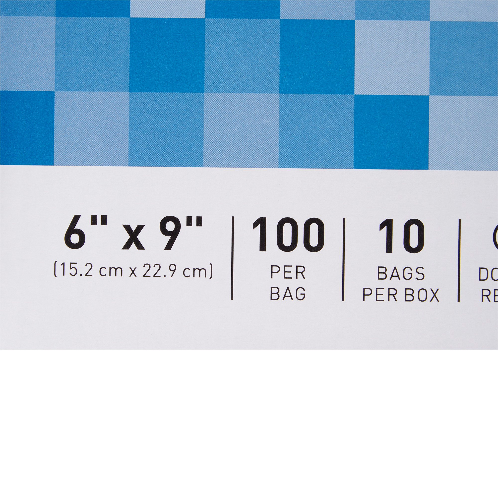 McKesson Zip Closure Bag, 6 x 9 Inches - Image 7