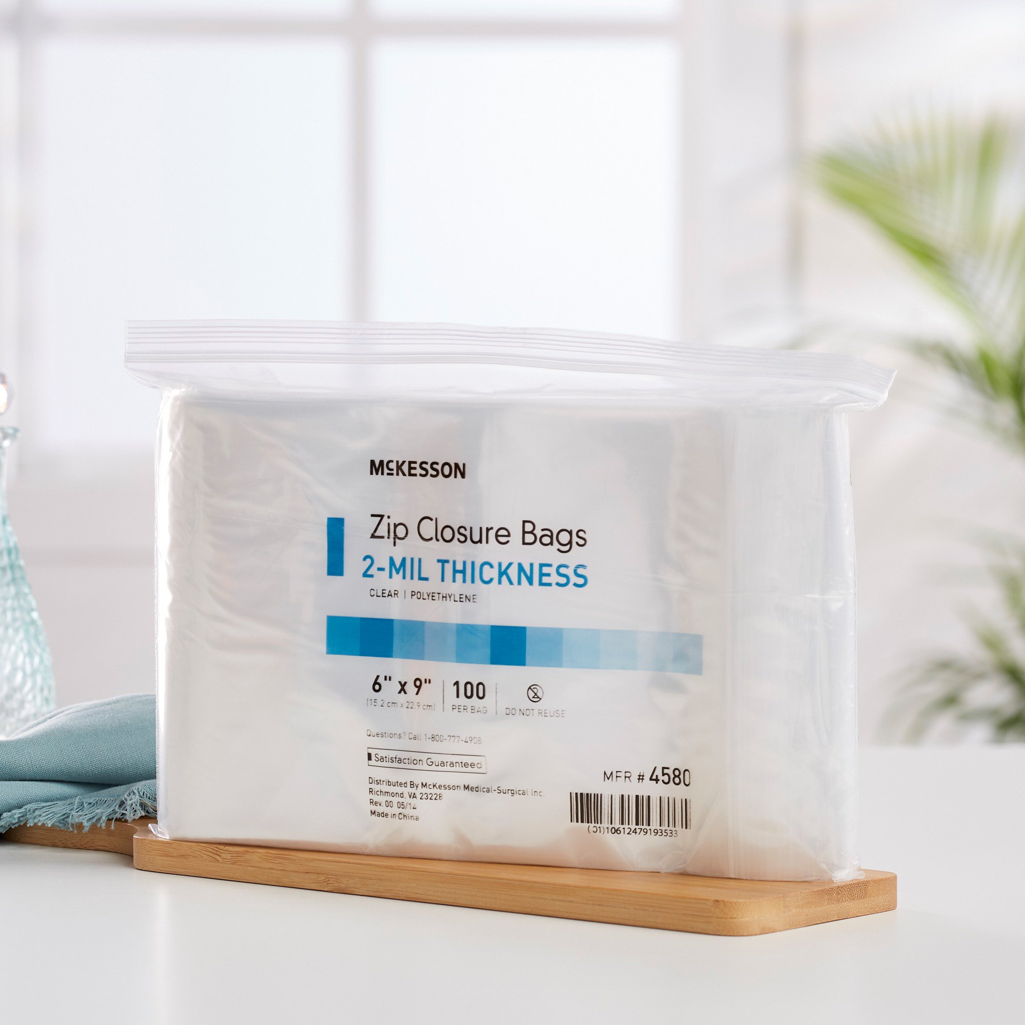 McKesson Zip Closure Bag, 6 x 9 Inches - Image 9