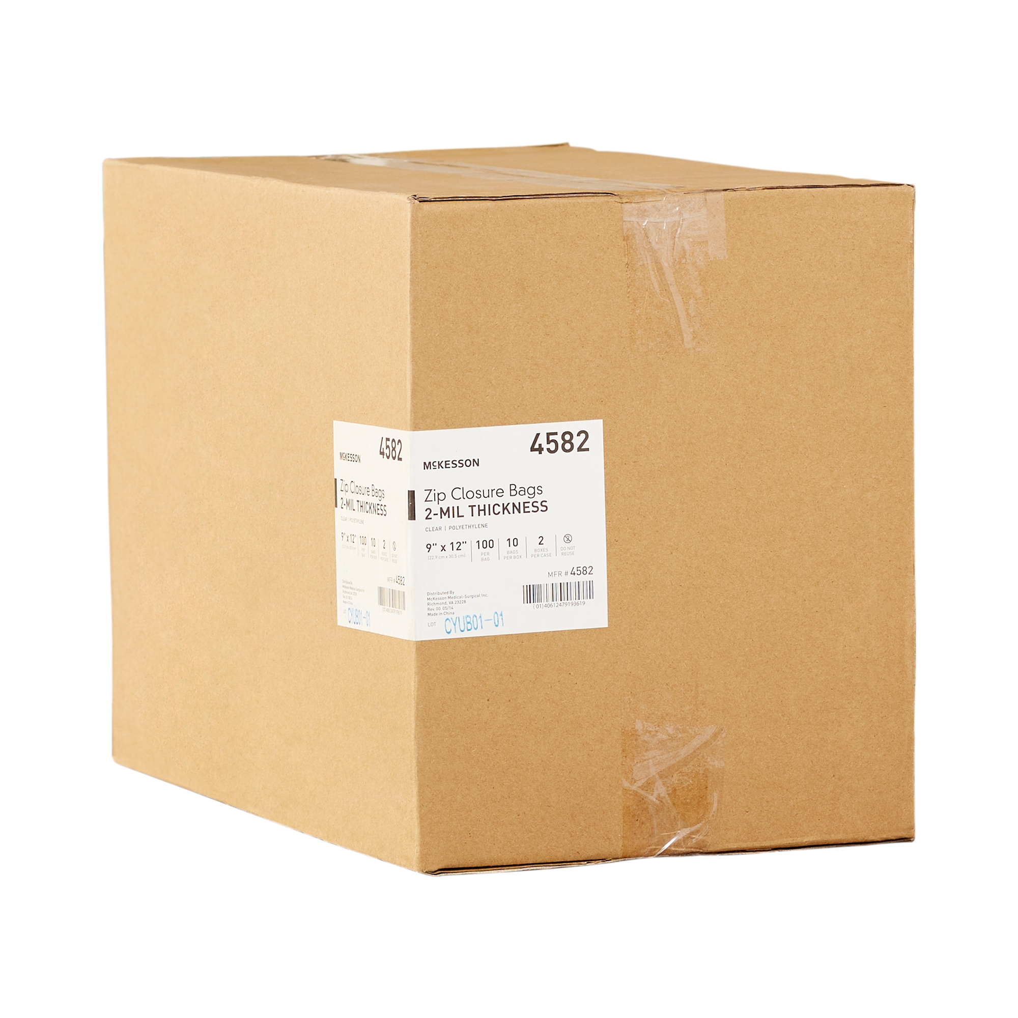McKesson Zip Closure Bag, 9 X 12 Inches - Image 9