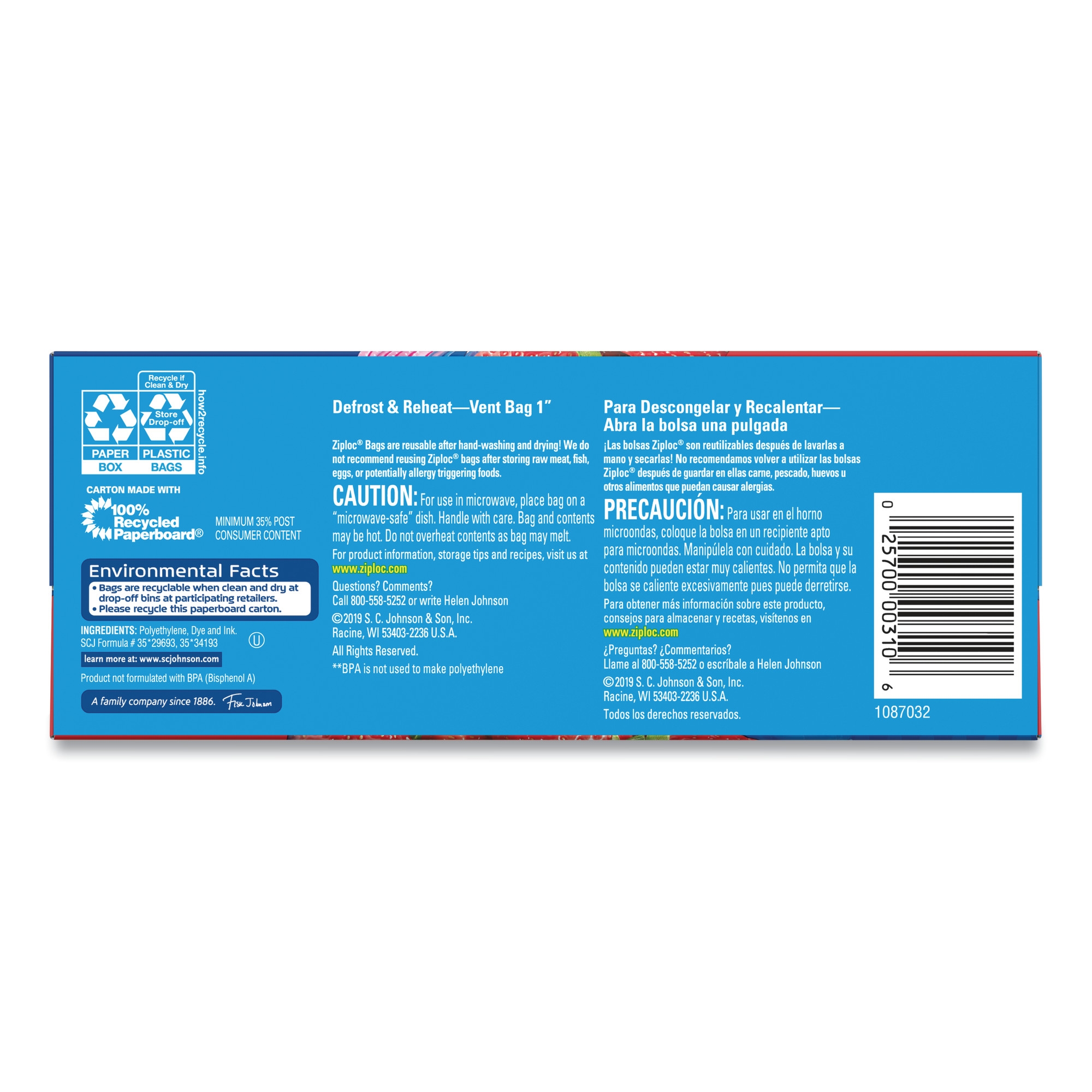 Ziploc® Reclosable Bag - Image 4