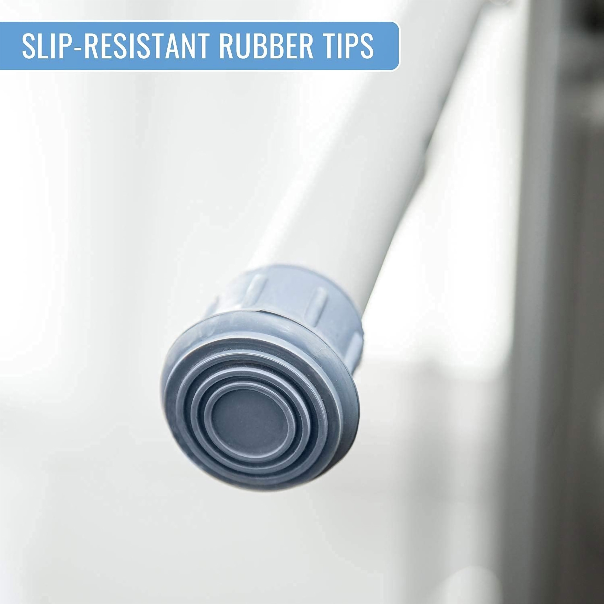 Mabis Replacement Tips for Walkers, Canes and Commode Chairs, 1-inch - Image 8