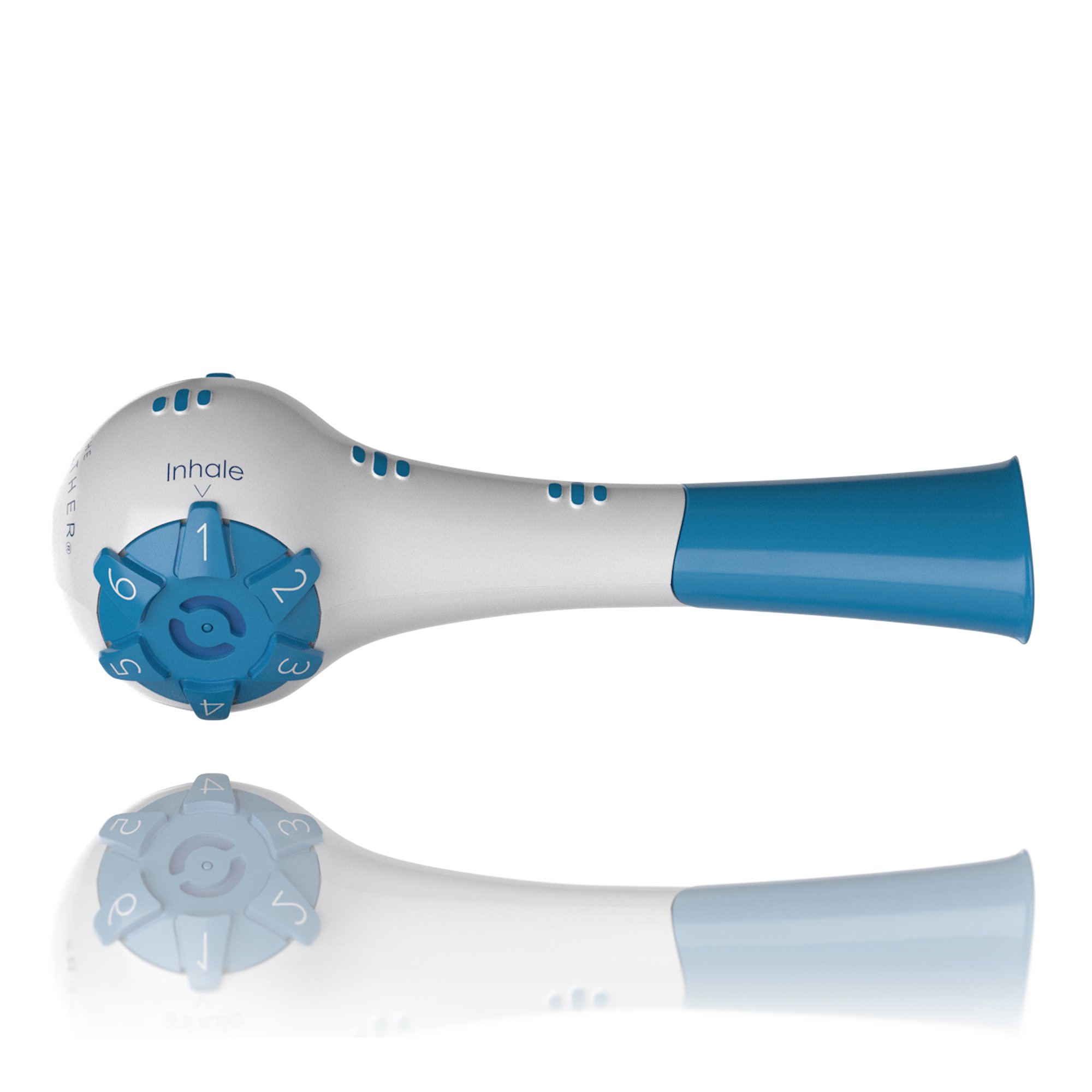 The Breather® Respiratory Exerciser, Blue - Image 4