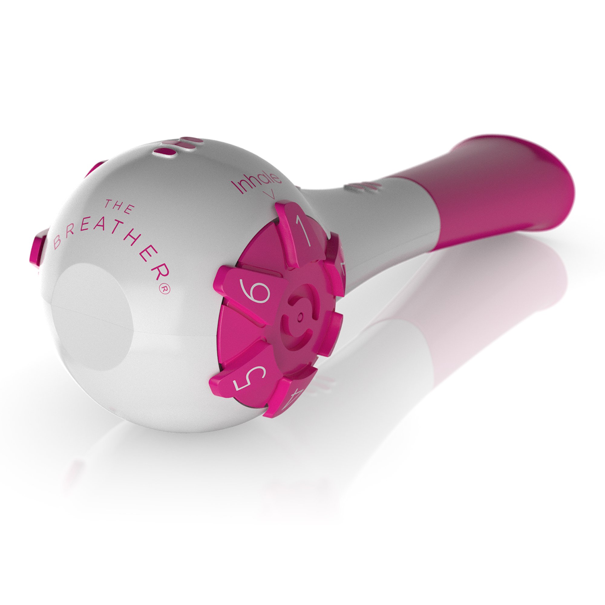 The Breather® Respiratory Exerciser, Pink - Image 4