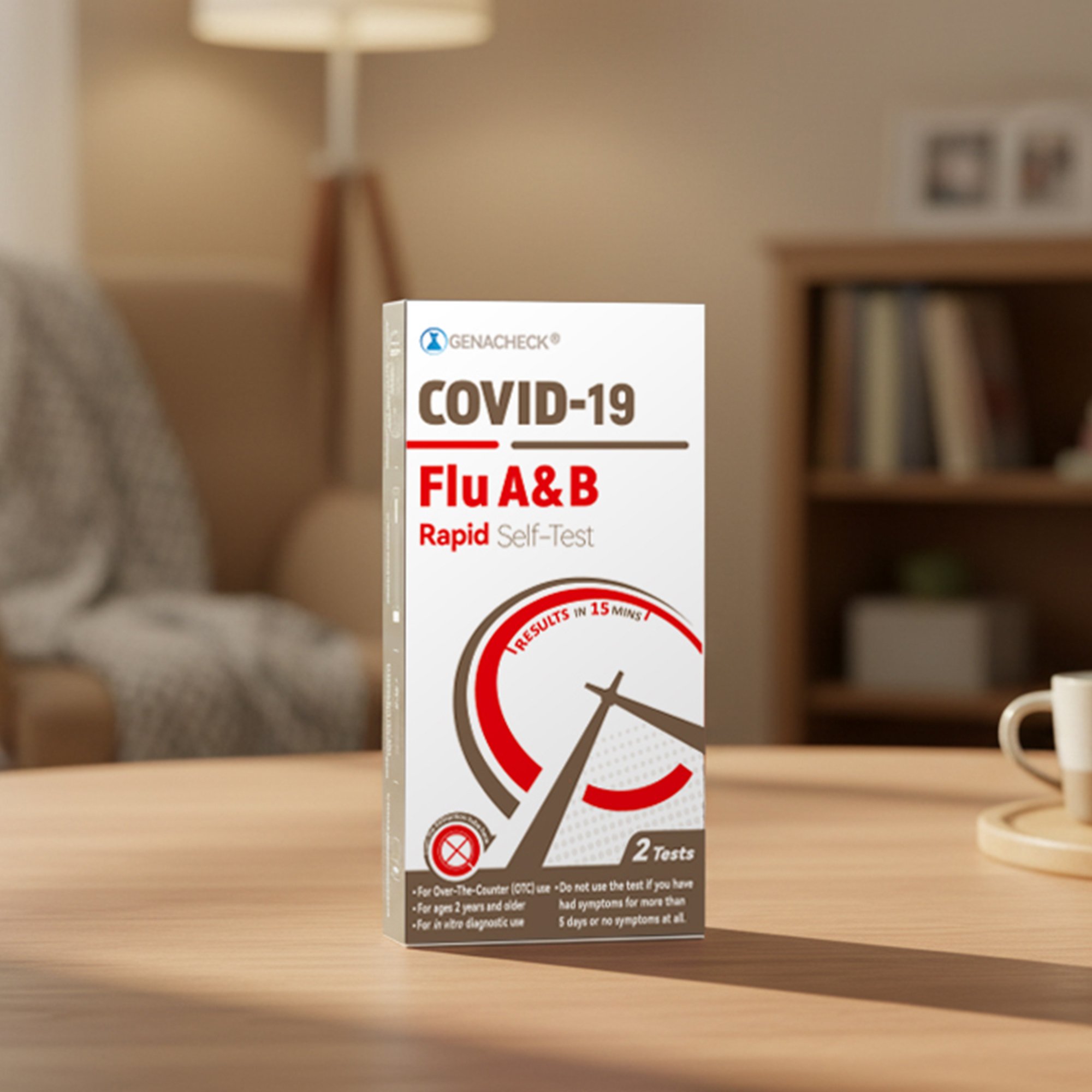 GenaCheck COVID-19/Flu A & B Rapid Self-Test - Image 10