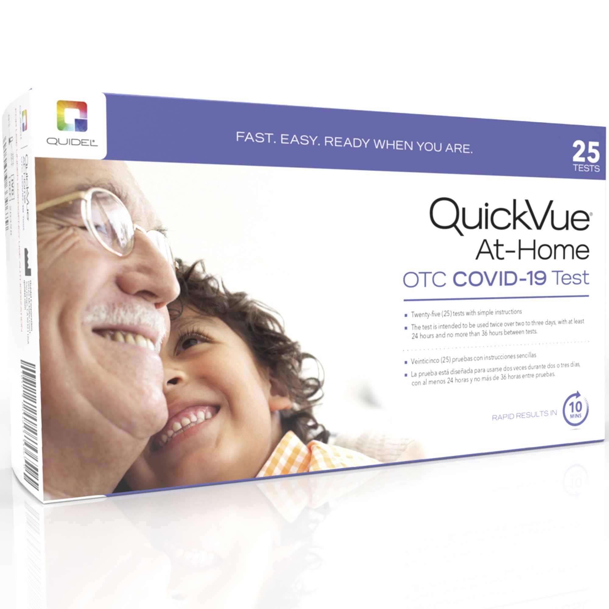 QuickVue® At-Home OTC COVID-19 Respiratory Test Kit - Image 2