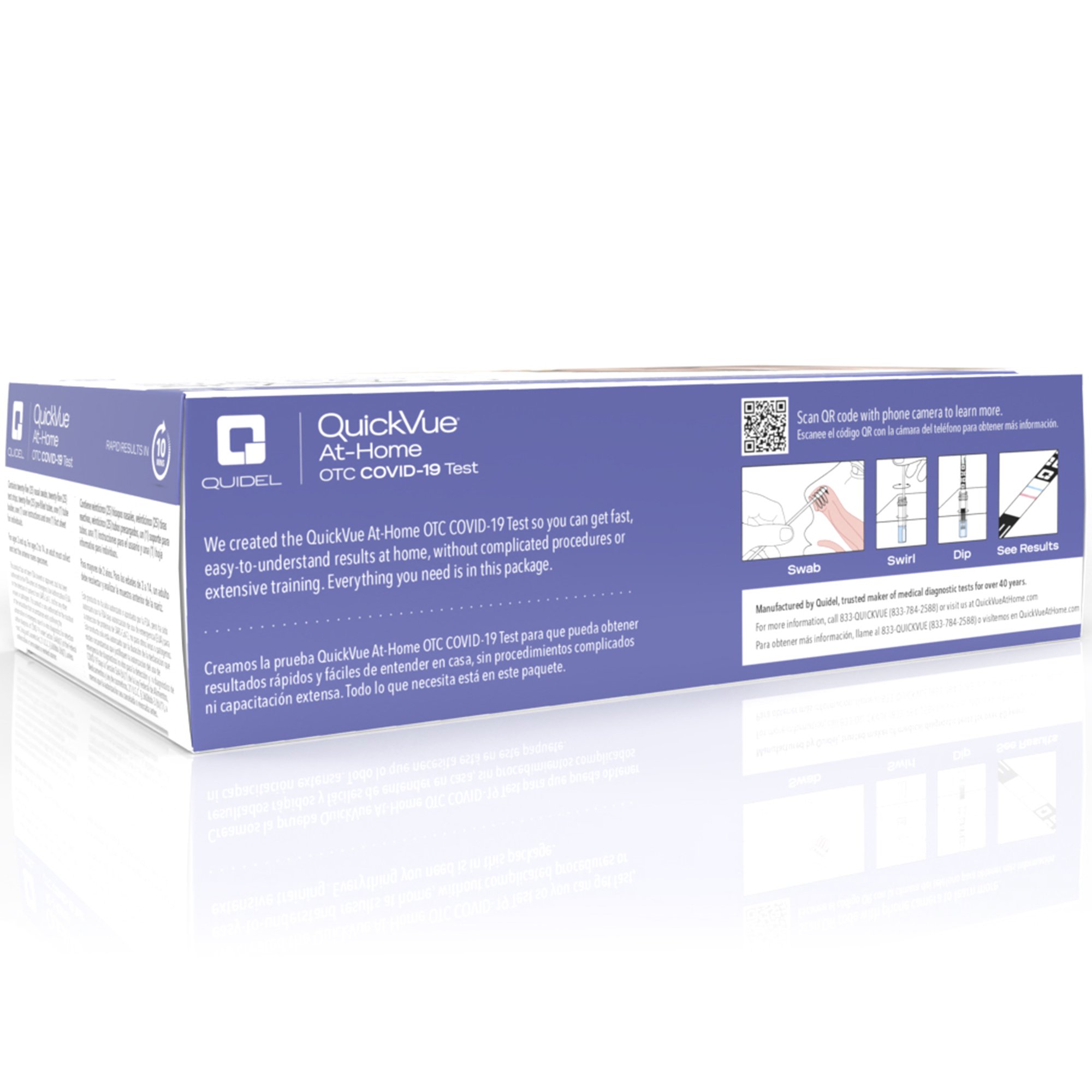 QuickVue® At-Home OTC COVID-19 Respiratory Test Kit - Image 3
