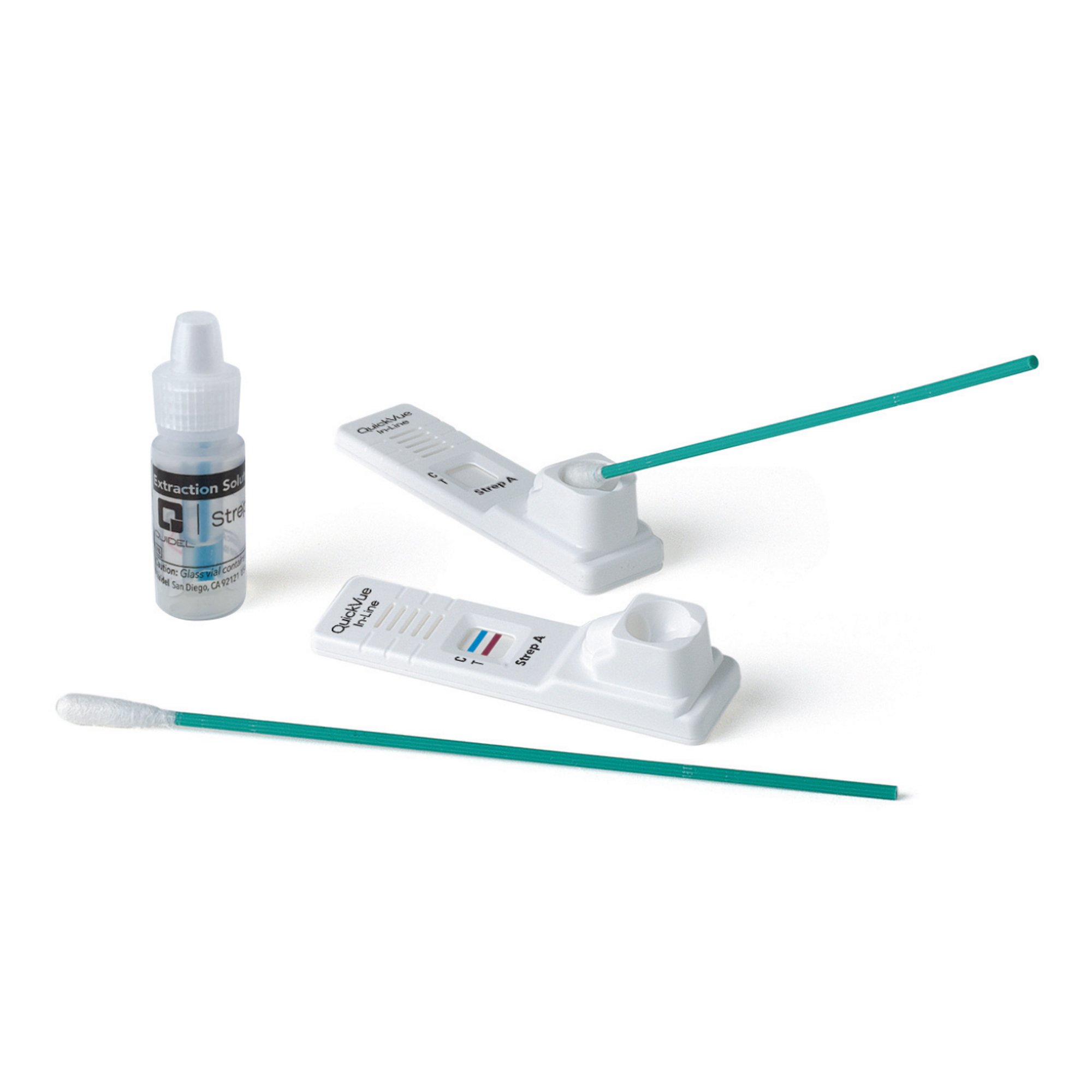 QuickVue® In-Line® Strep A Infectious Disease Immunoassay Respiratory Test Kit - Image 3