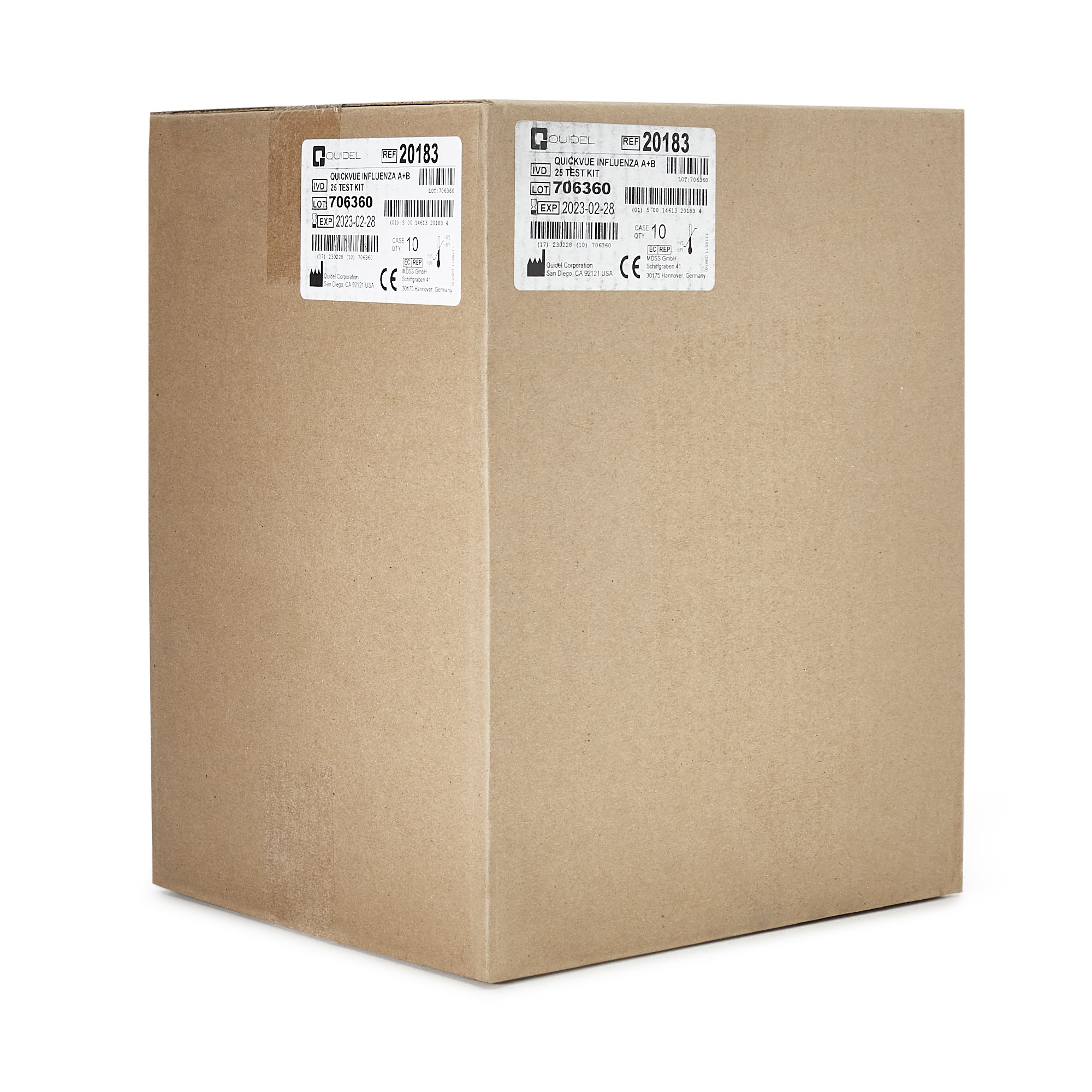 QuickVue® Influenza A + B Infectious Disease Immunoassay Respiratory Test Kit - Image 5