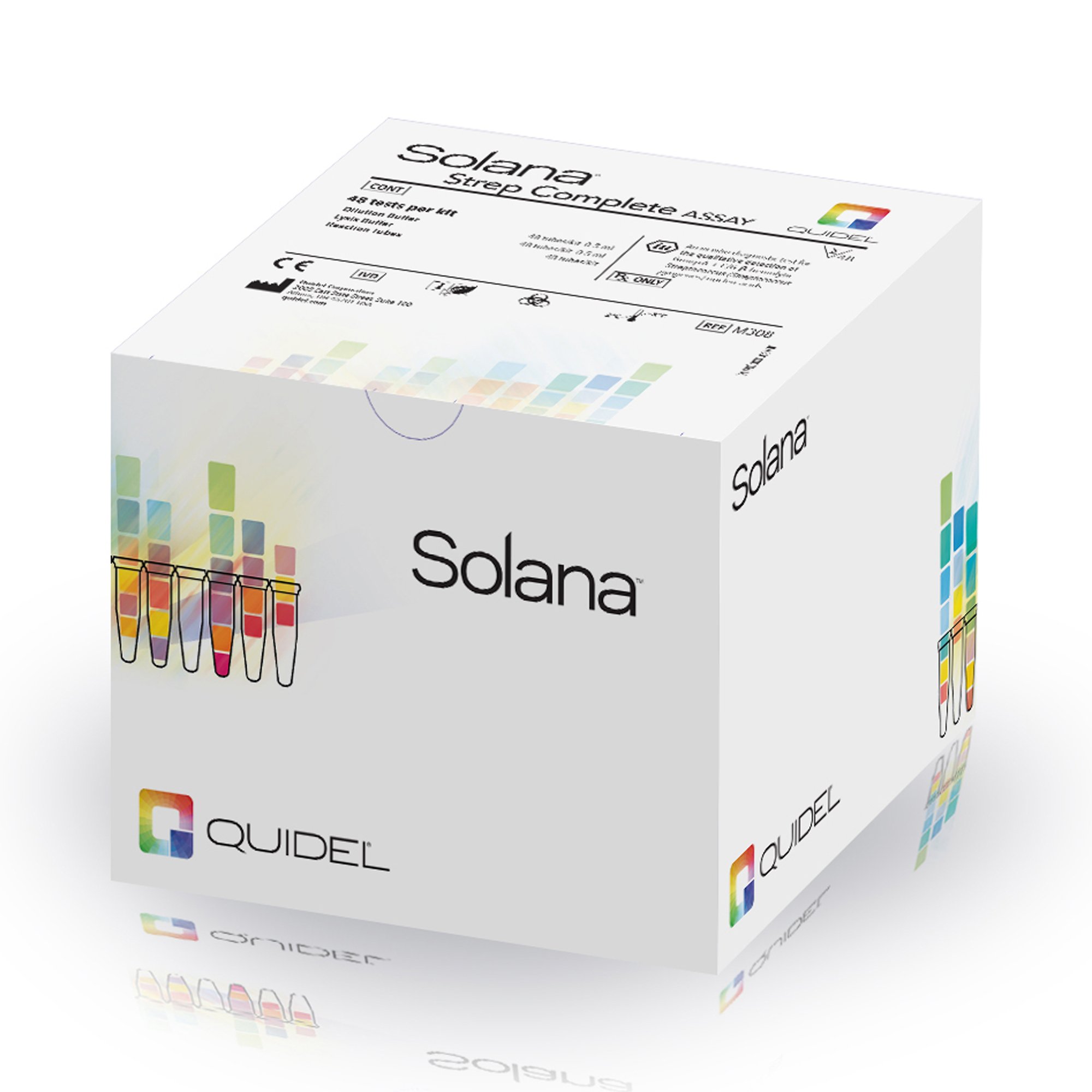 Quidel Solana® Strep Complete Respiratory Test Kit