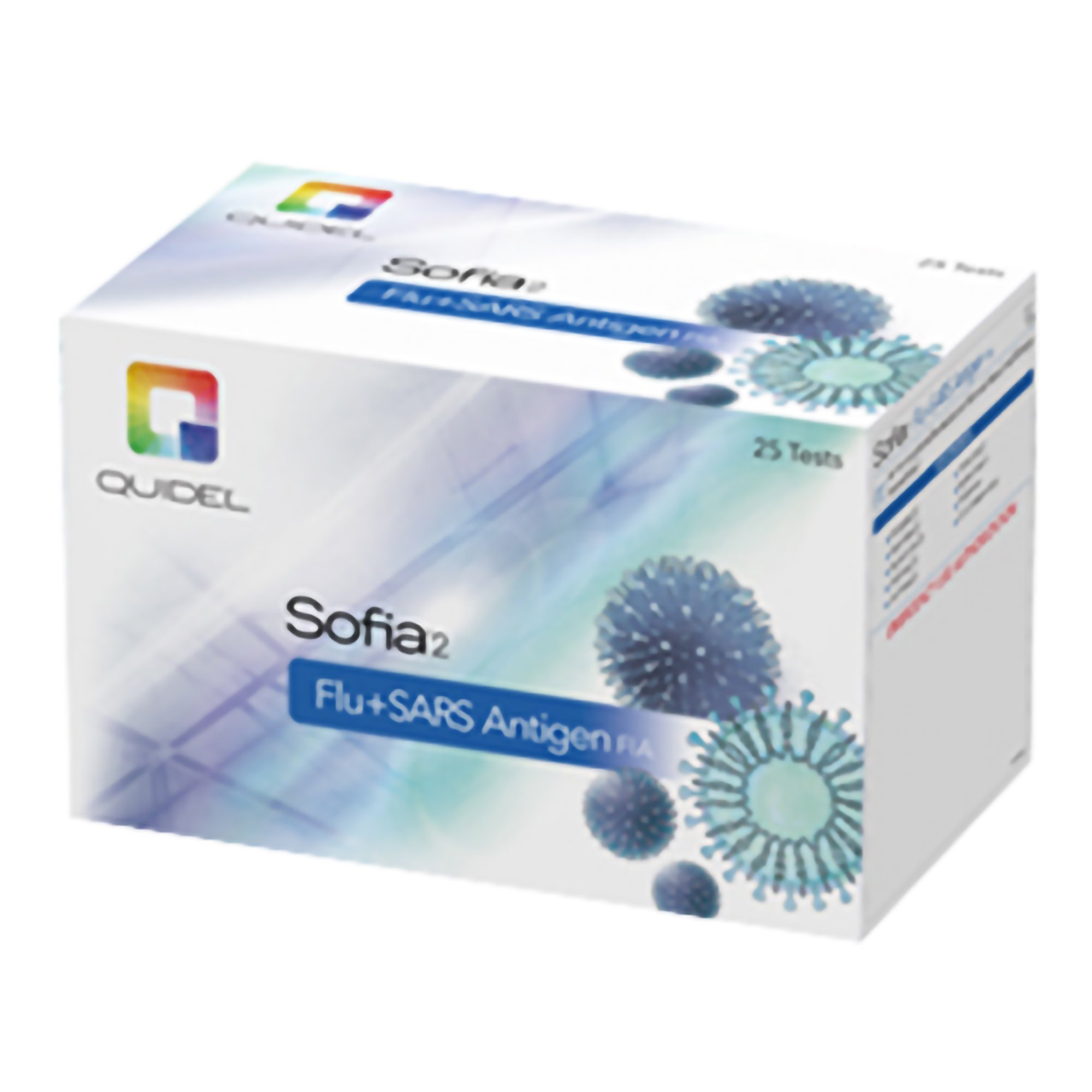 Sofia® 2 Flu + SARS Antigen for use w/ Sofia 2 Fluorescent Immunoassay Analyzer