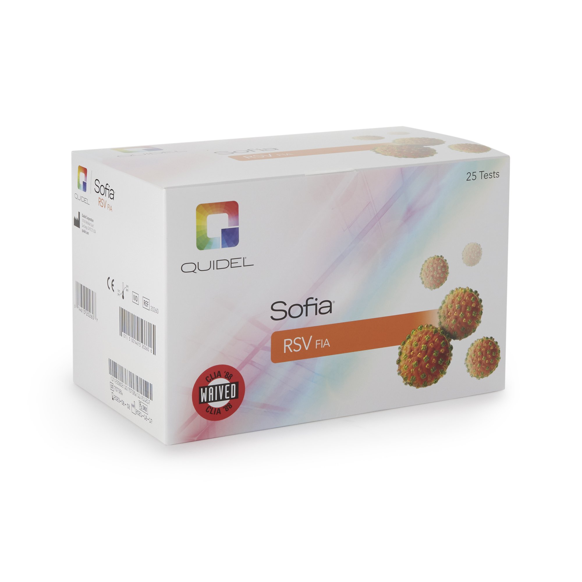Sofia® RSV FIA Fluorescence Immunoassay (FIA) Respiratory Test Kit - Image 3