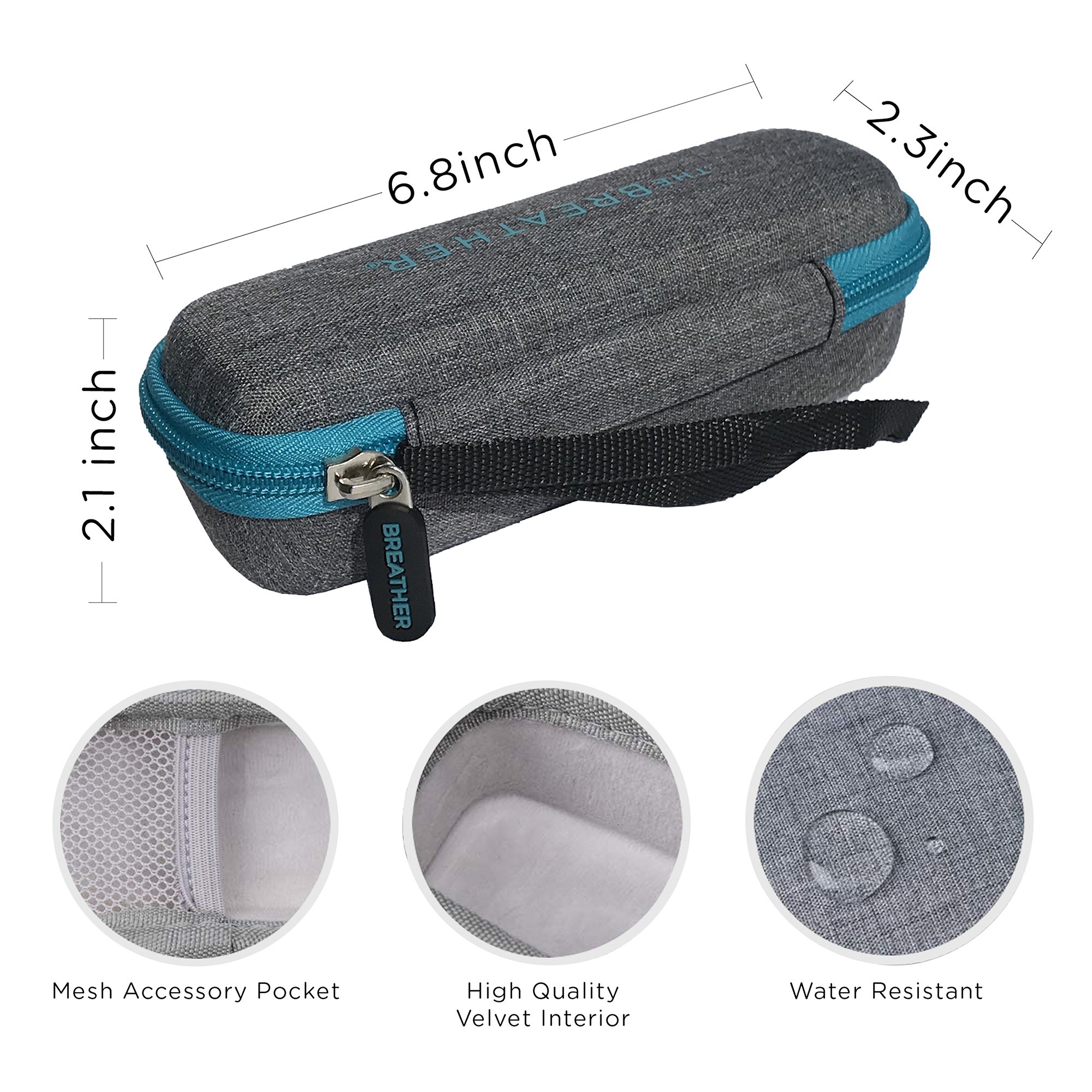 The Breather® Travel Case, Blue - Image 5
