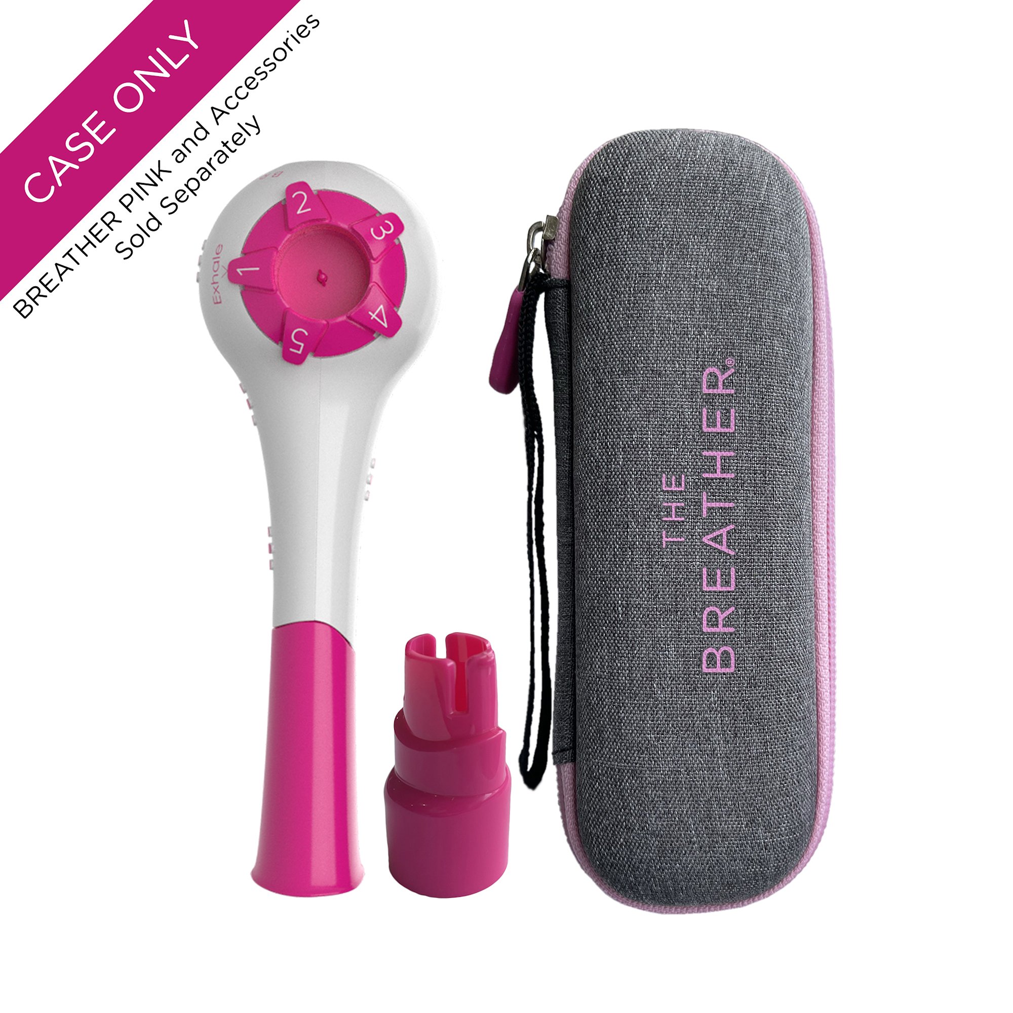 The Breather® Travel Case, Pink - Image 2
