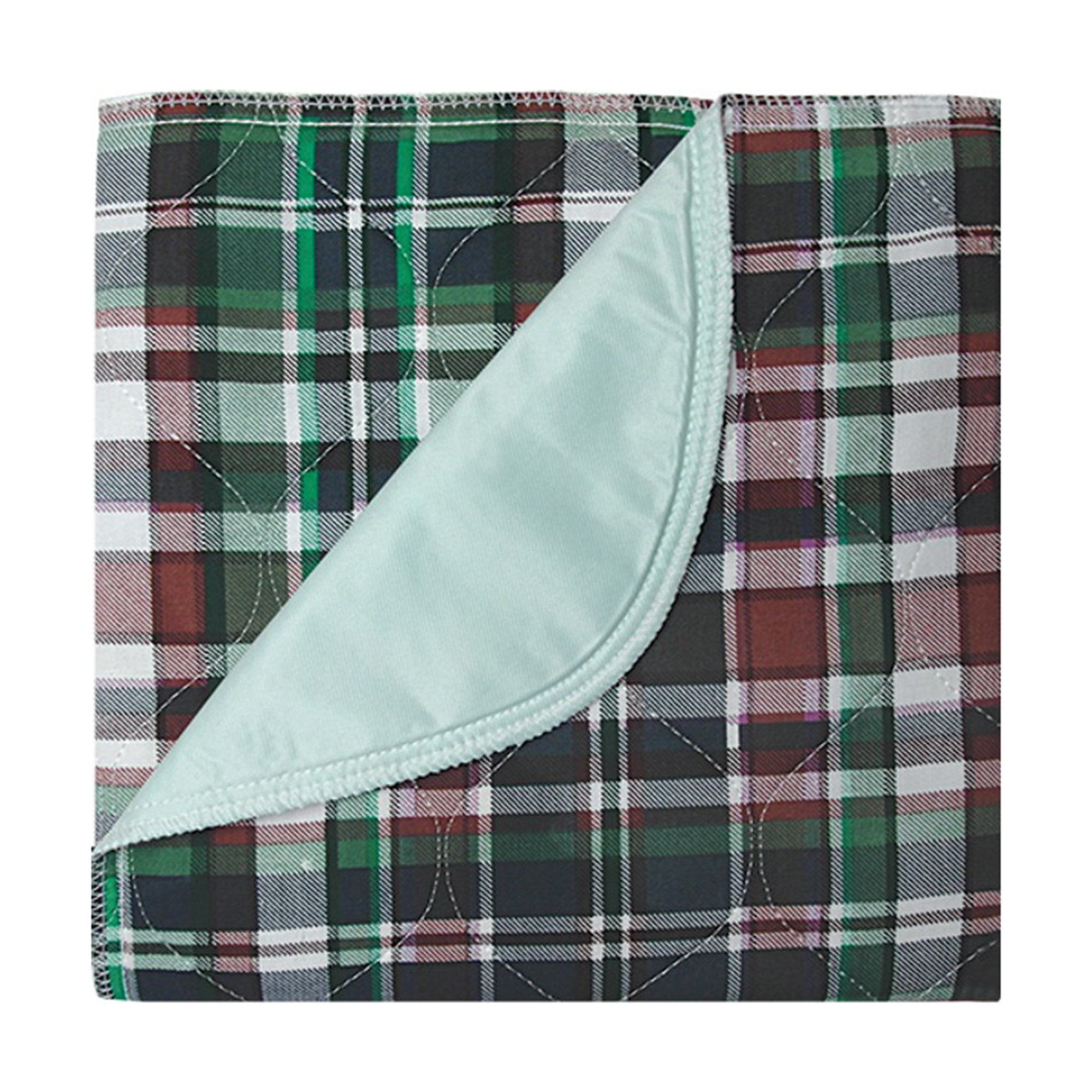 Beck's Classic Highland Blue Plaid Underpad, 24 x 36 Inch