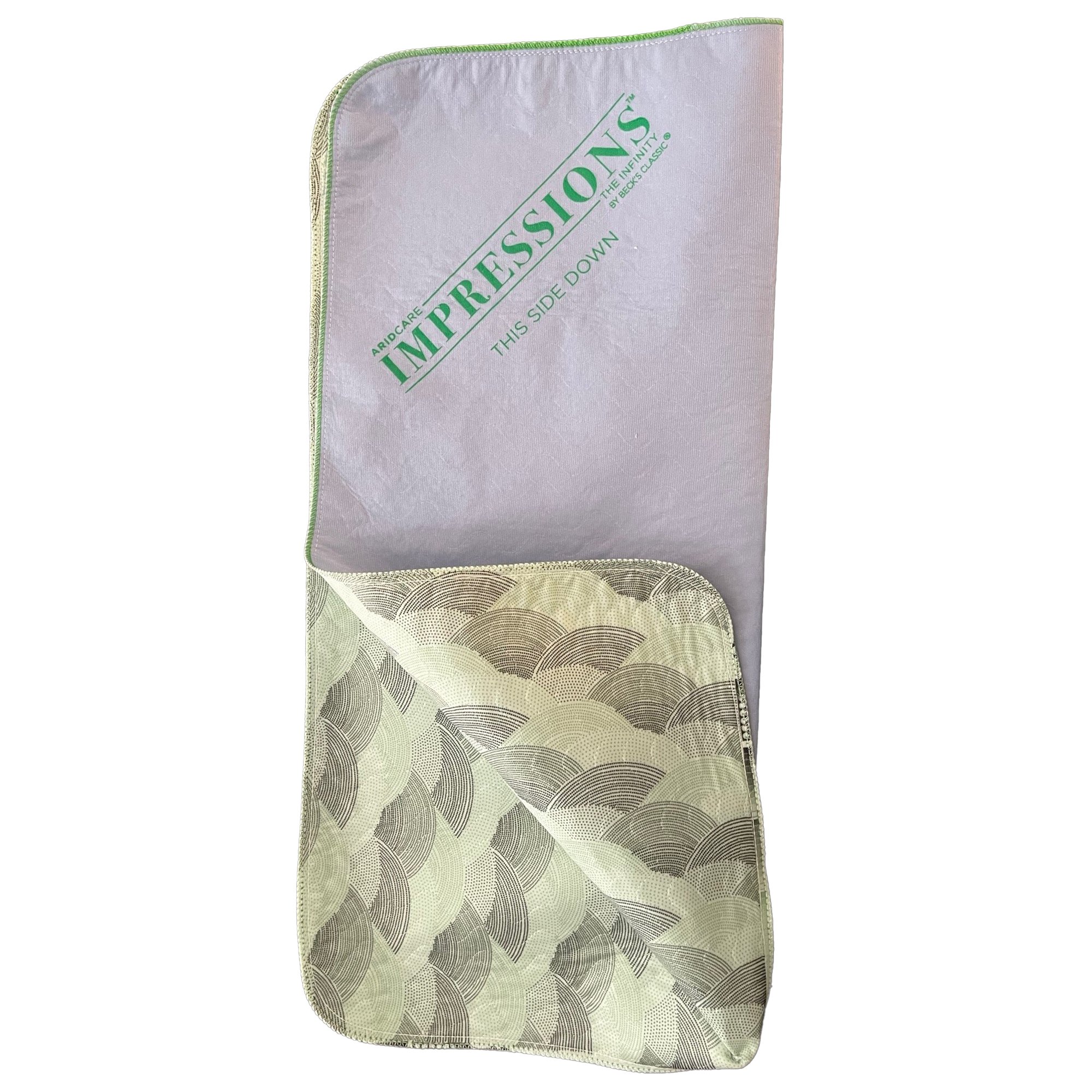 Beck's Classic Impressions Series Reusable Underpad, Infinity, 34 x 36 in.