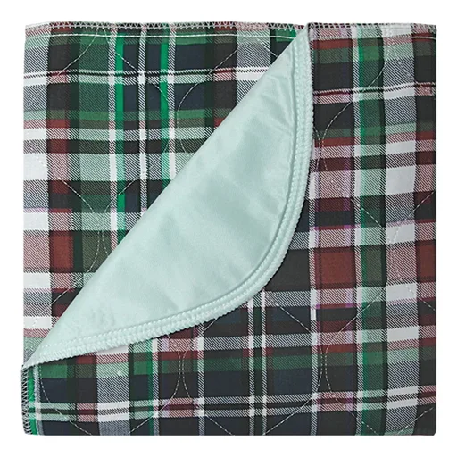 Beck's Classic Reusable Underpad, Green, 34 x 36 in.