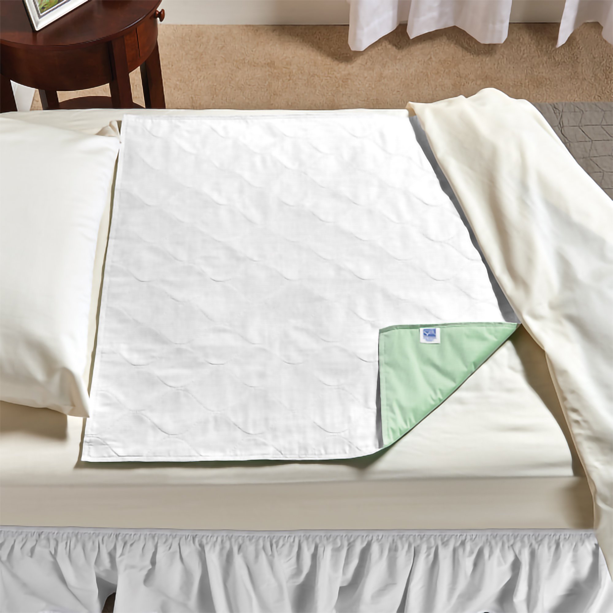 SleepDri® Underpad with Tuckable Flaps, 34 x 36 Inch - Image 3