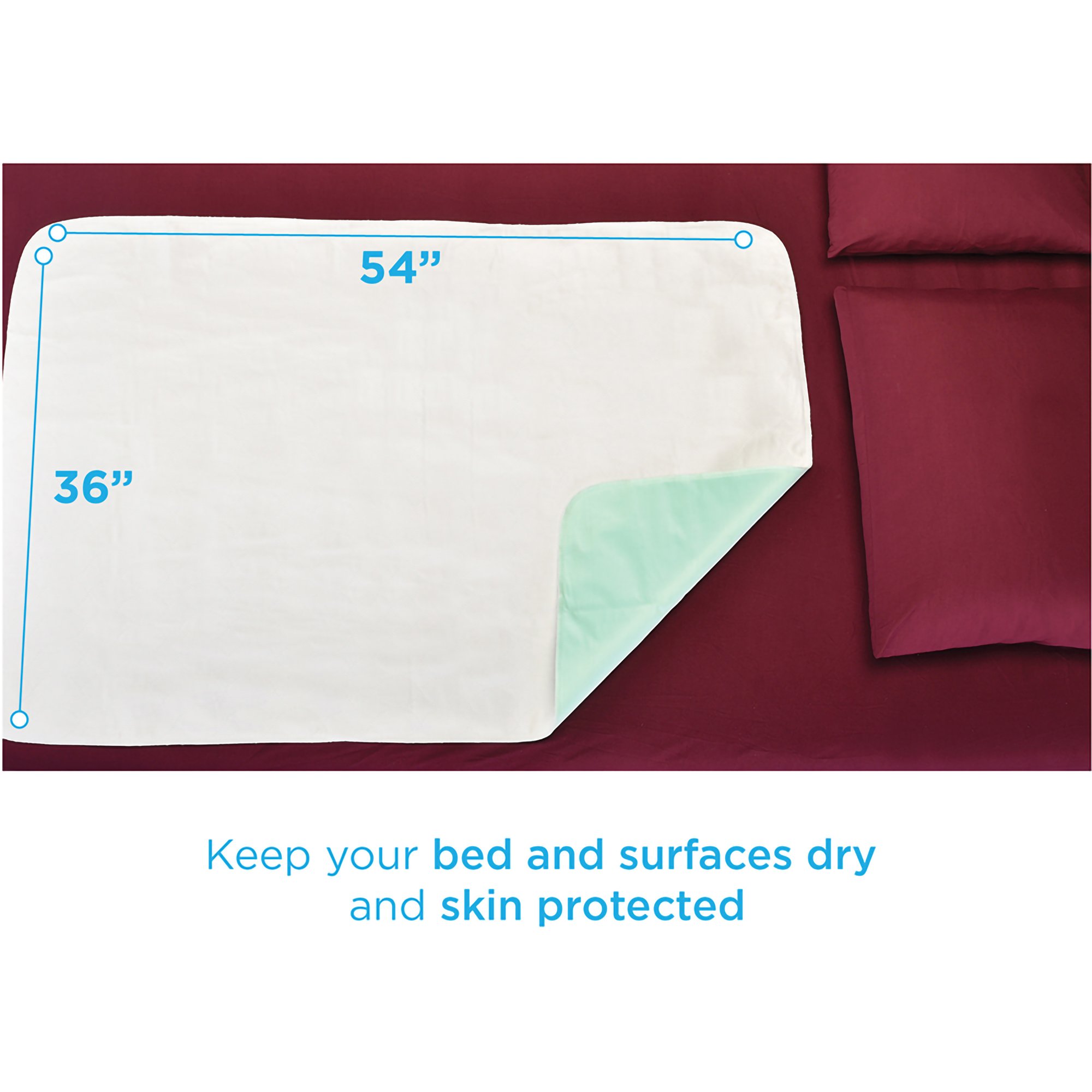 Ultra Reusable Underpad, 36 x 54 Inch - Image 4