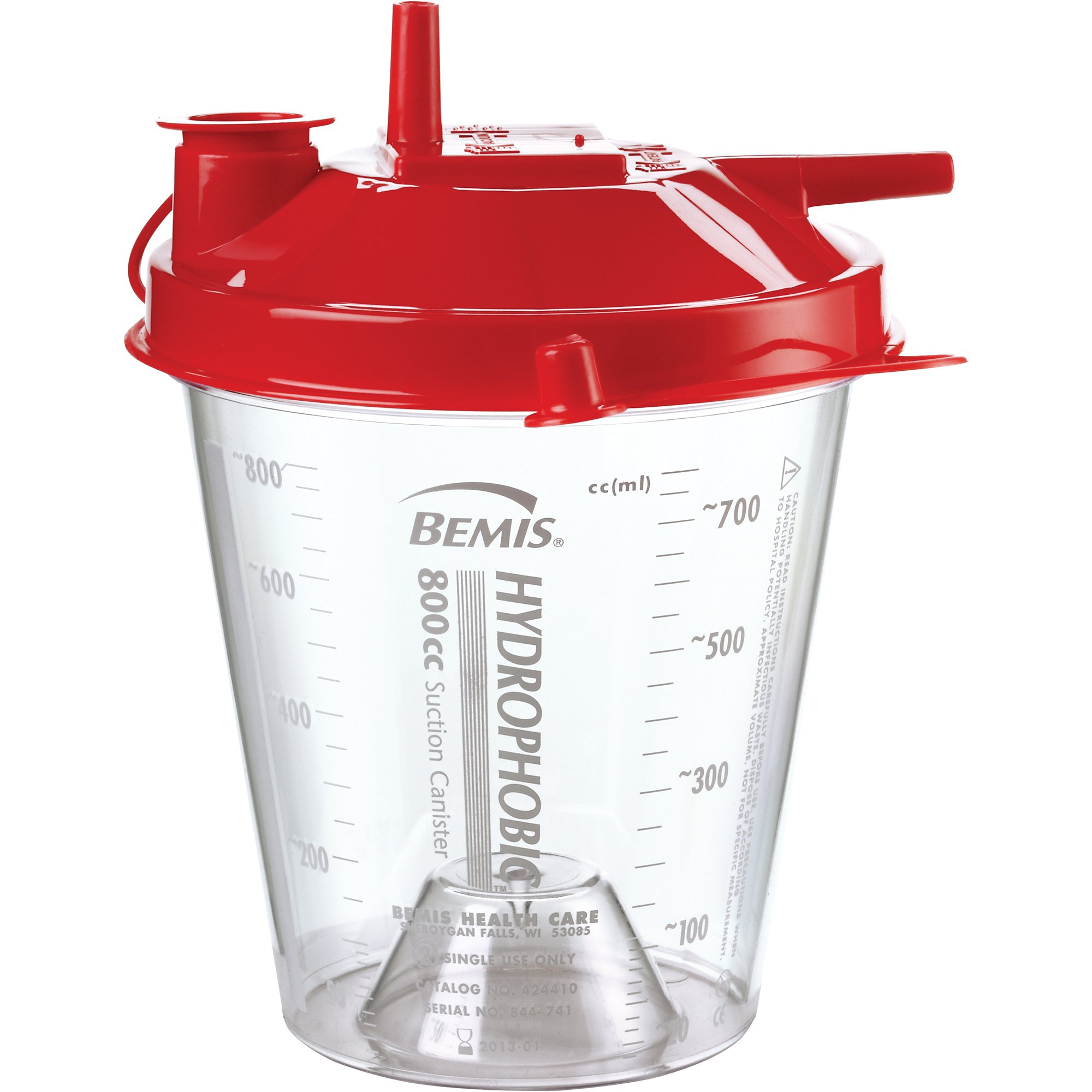 Hi-Flow™ Rigid Suction Canister, 800 mL