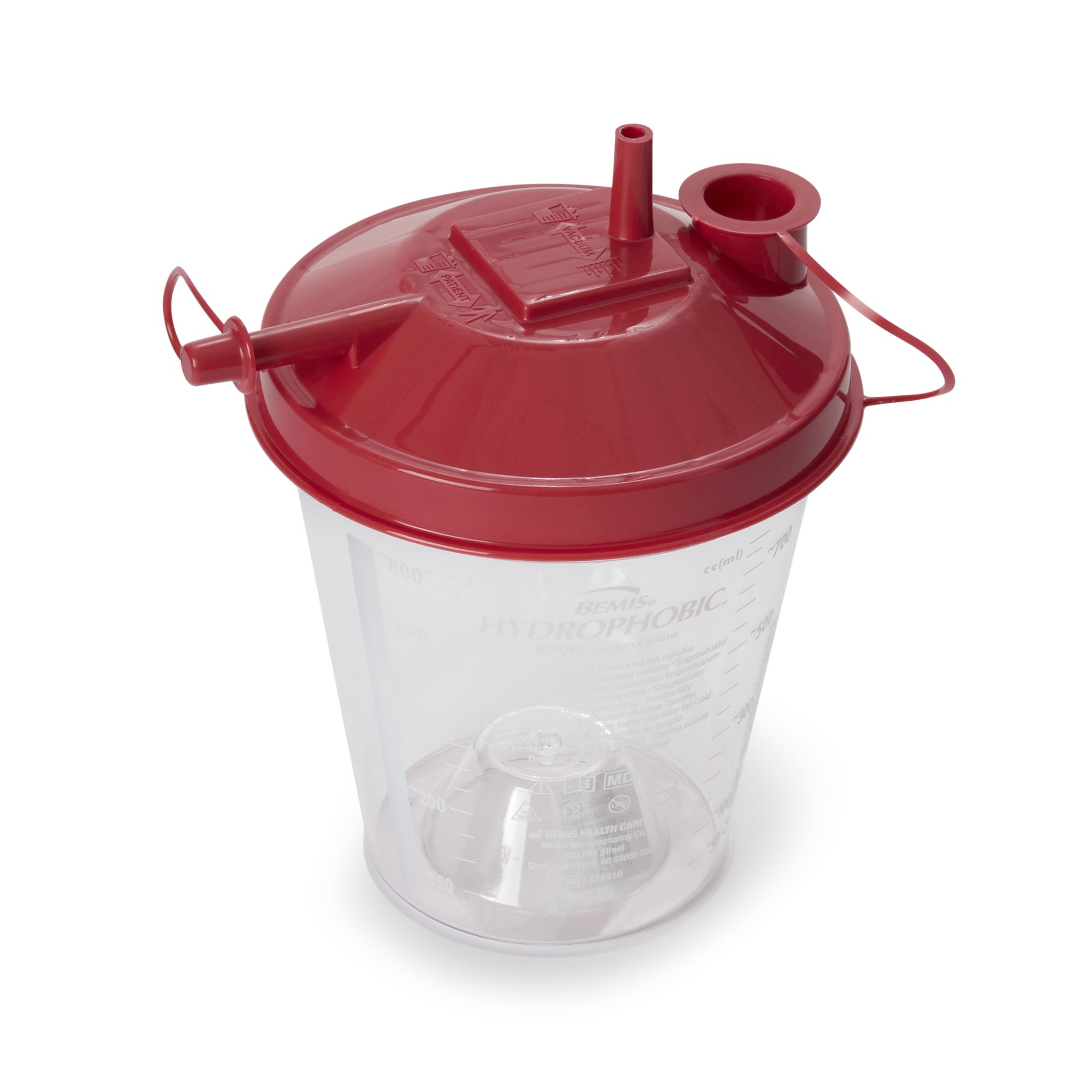Hi-Flow™ Rigid Suction Canister, 800 mL - Image 3