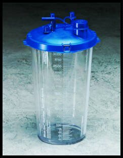 Medi-Vac® Guardian™ Suction Canister, 2000 mL