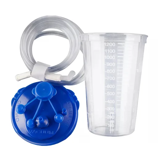 Medi-Vac® Guardian™ Suction Canister, 1200 mL