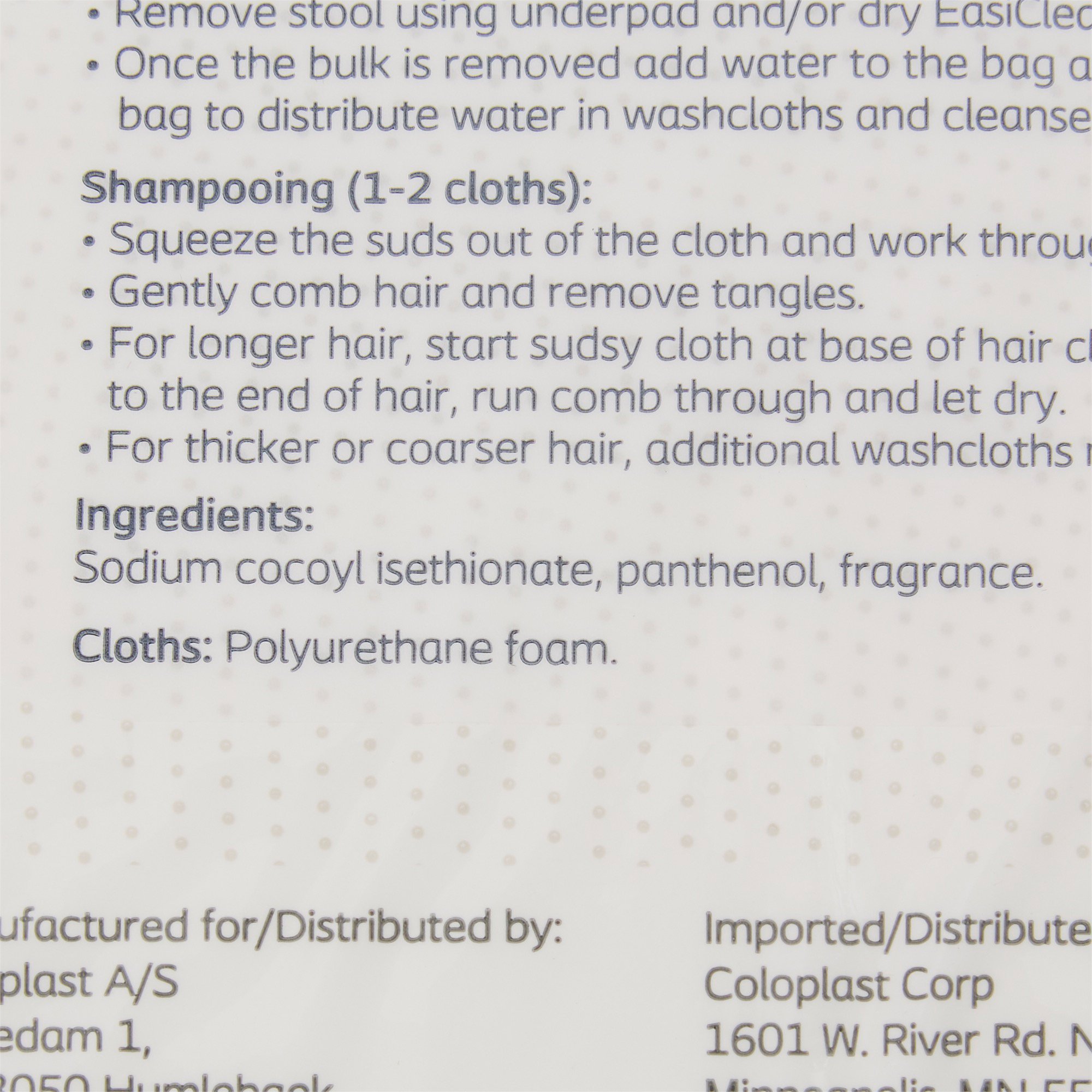 EasiCleanse® Bath No-Rinse, Self-Sudsing Wipes, Scented - Image 4