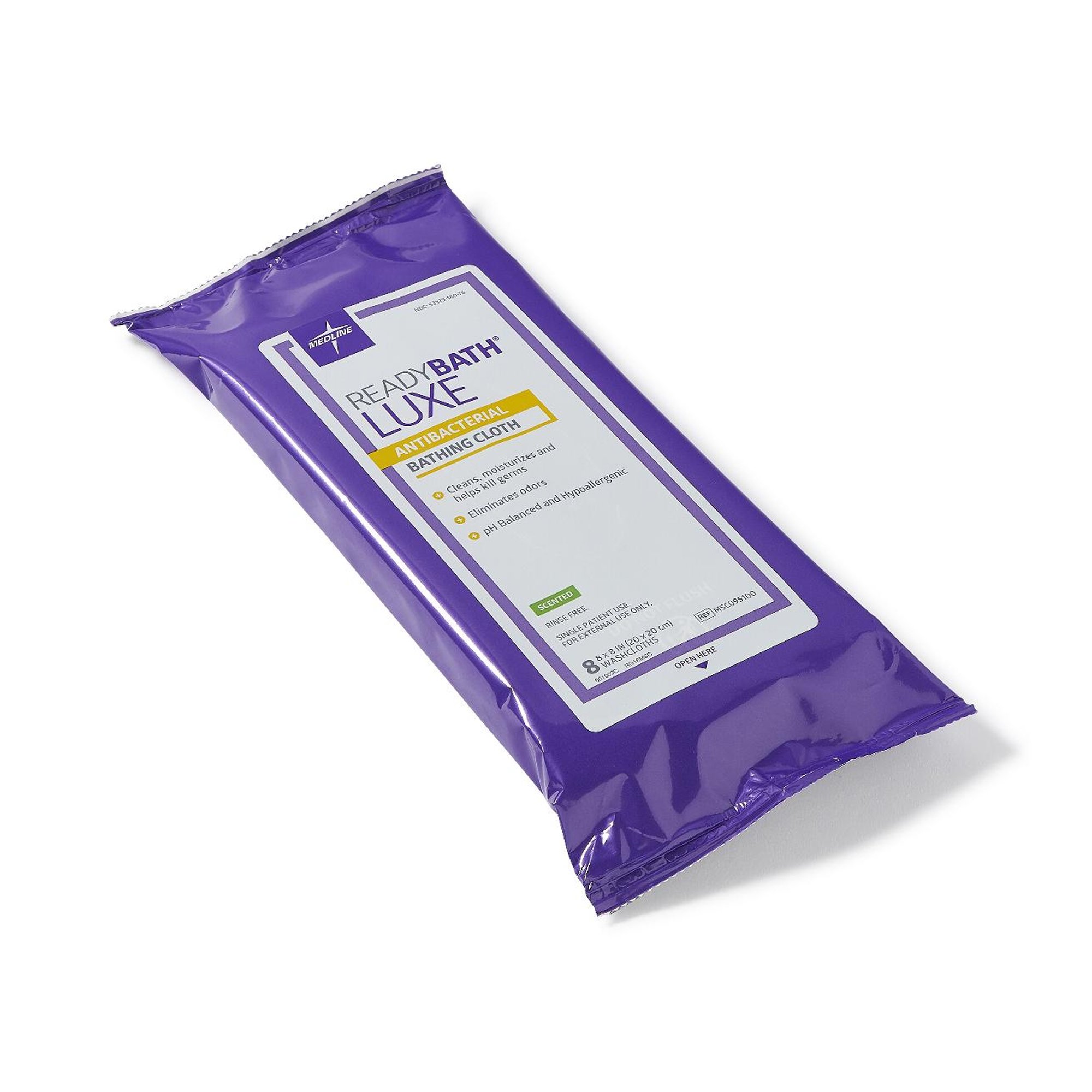 ReadyBath® Luxe Rinse-Free Bath Wipe, Soft Pack - Image 2