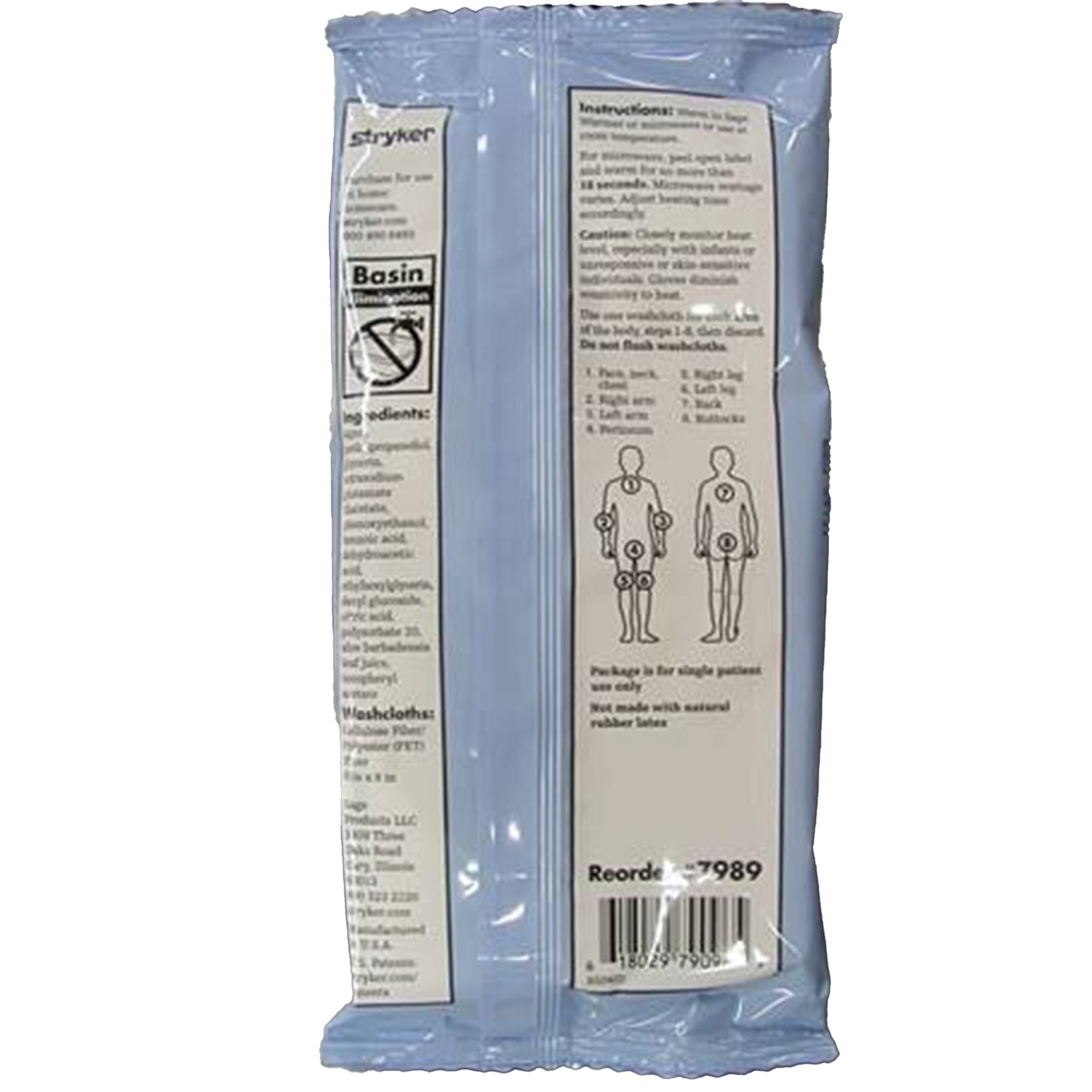 Sage® Rinse-Free Bath Wipe - Image 2