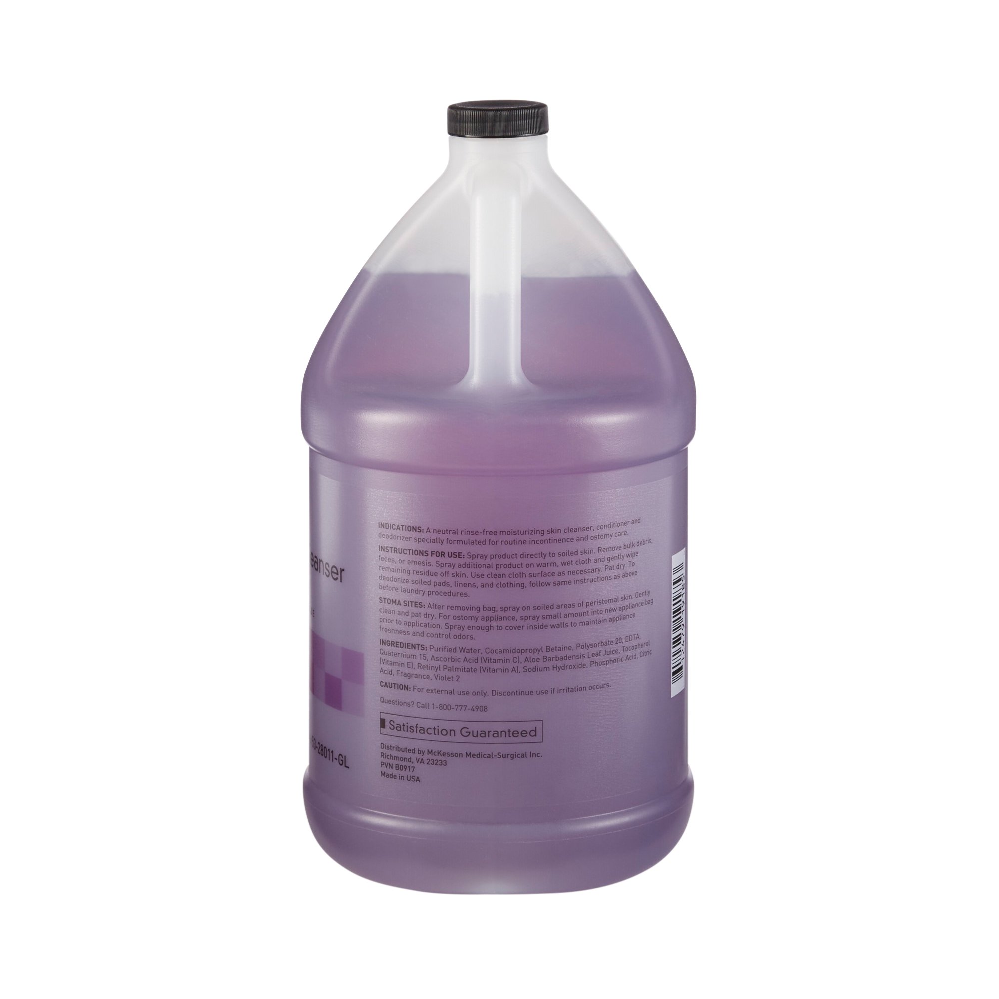 McKesson Rinse-Free Perineal Wash, Fresh Scent, 1 gal. - Image 2