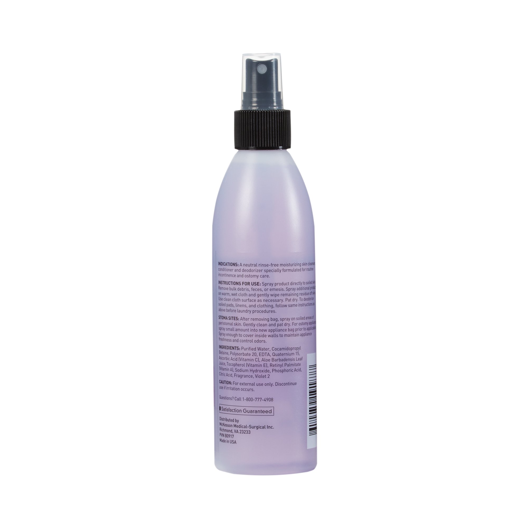 McKesson Rinse-Free Perineal Wash, Fresh Scent, 8 oz. - Image 2