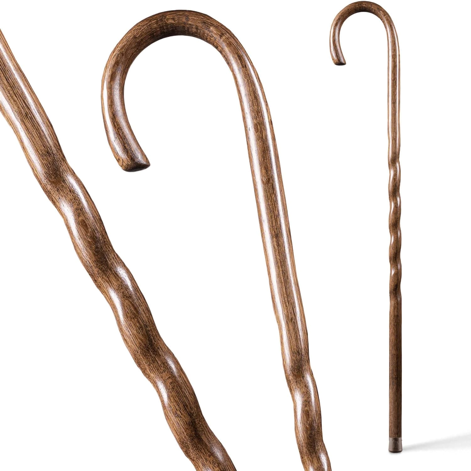 Brazos™ Twisted Oak Traditional Handcrafted Walking Cane, 37-Inch - Image 4