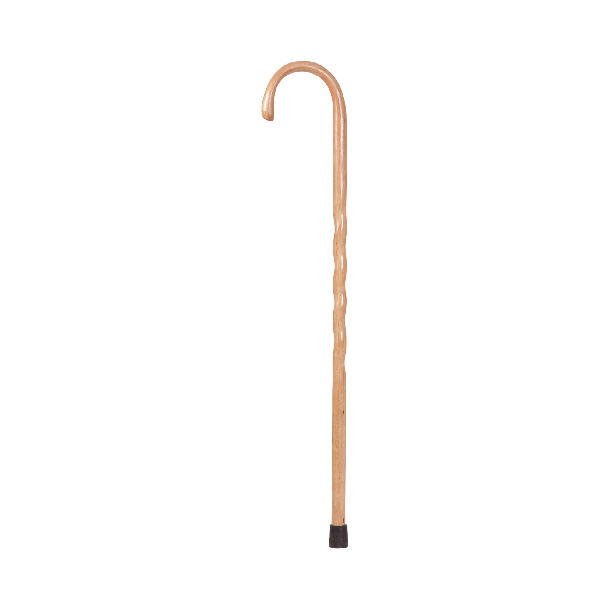 Brazos™ Twisted Tan Oak Crookneck Cane, 37-Inch Height