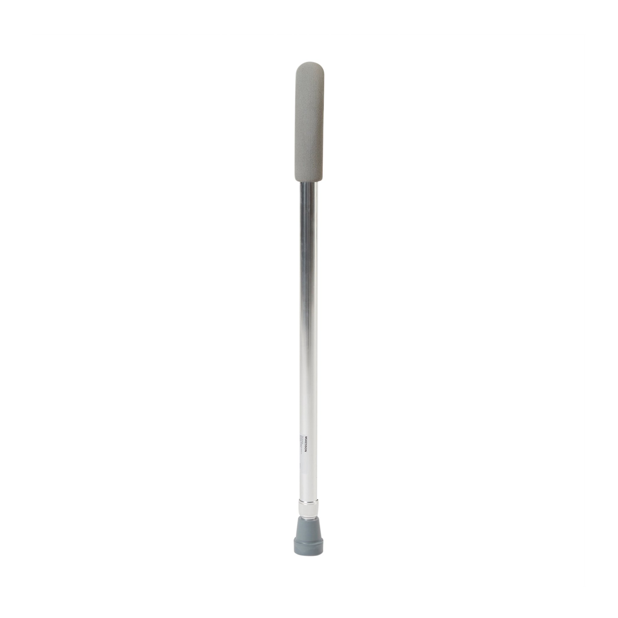 McKesson Round Handle Cane, Aluminum, Height Adjustable, Foam Grip - Image 2